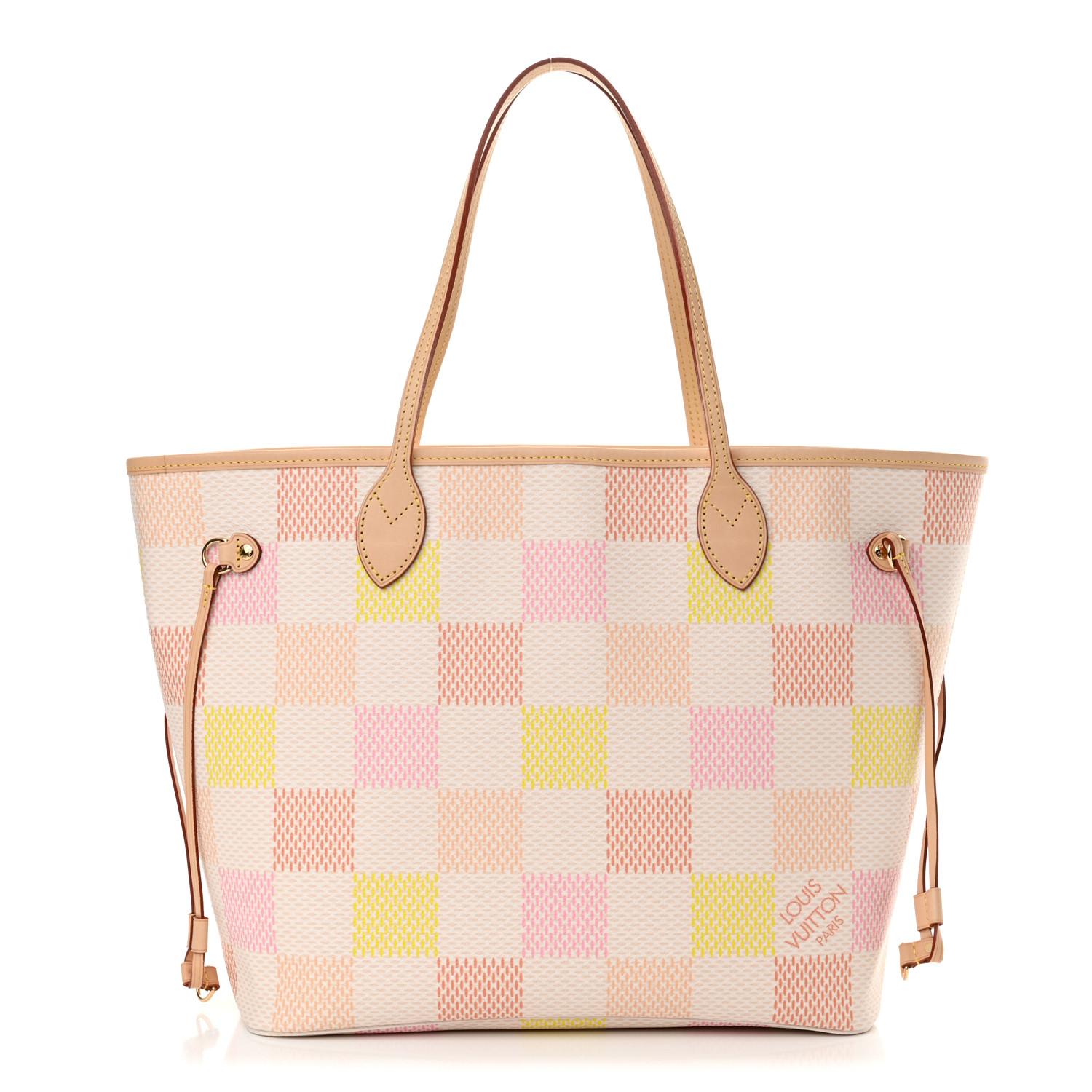 【無料郵送/関税込/正規品】 Louis Vuitton Neverfull MM Peach 3931122c8ce8d02cfd98dc4f0be183