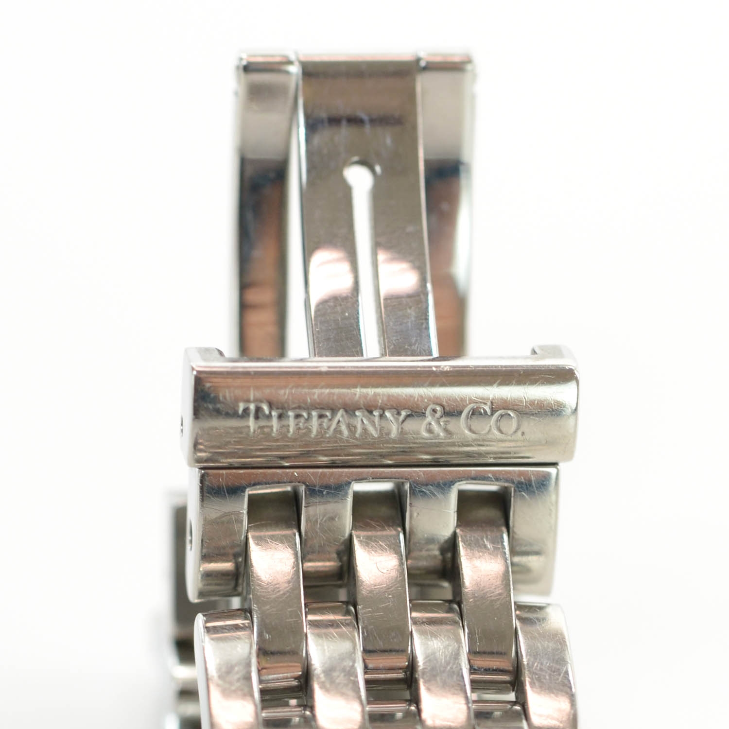 TIFFANY Stainless Steel 32mm Mark Coupe Resonator Quartz