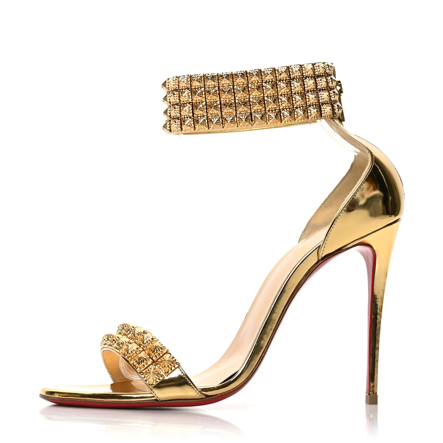 CHRISTIAN LOUBOUTIN Specchio Priyadora 100 Studded Sandals