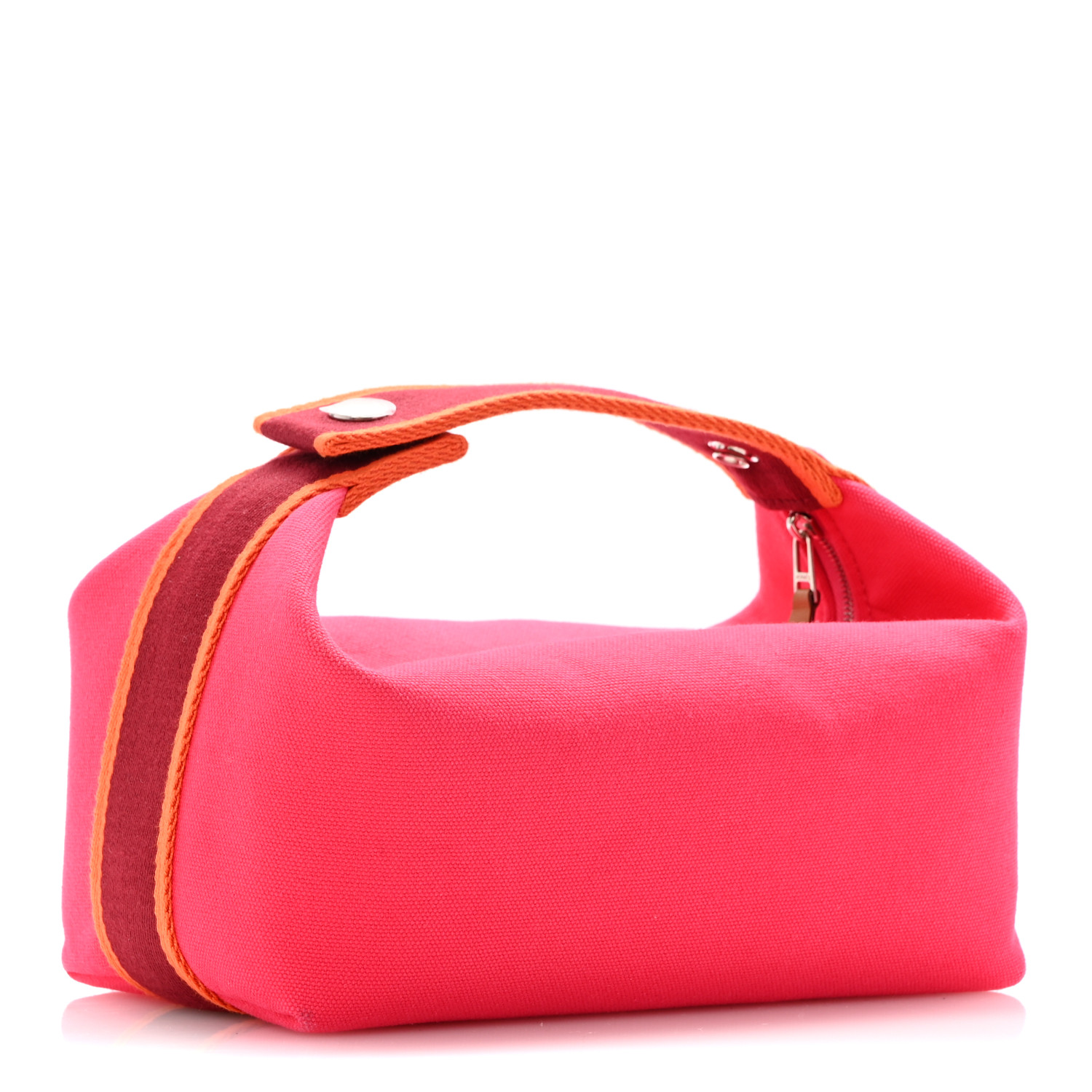 入手困難【HERMES】Small Bride-A-Brac Case Canvas & Hibiscus HERMES Canvas Small Bride-A-Brac Pouch Hibiscus 1650179