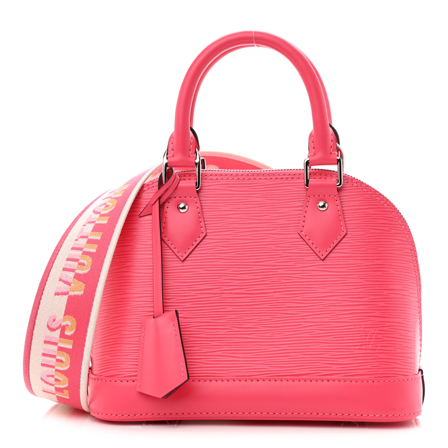 Hot pink Alma bag by Louis Vuitton