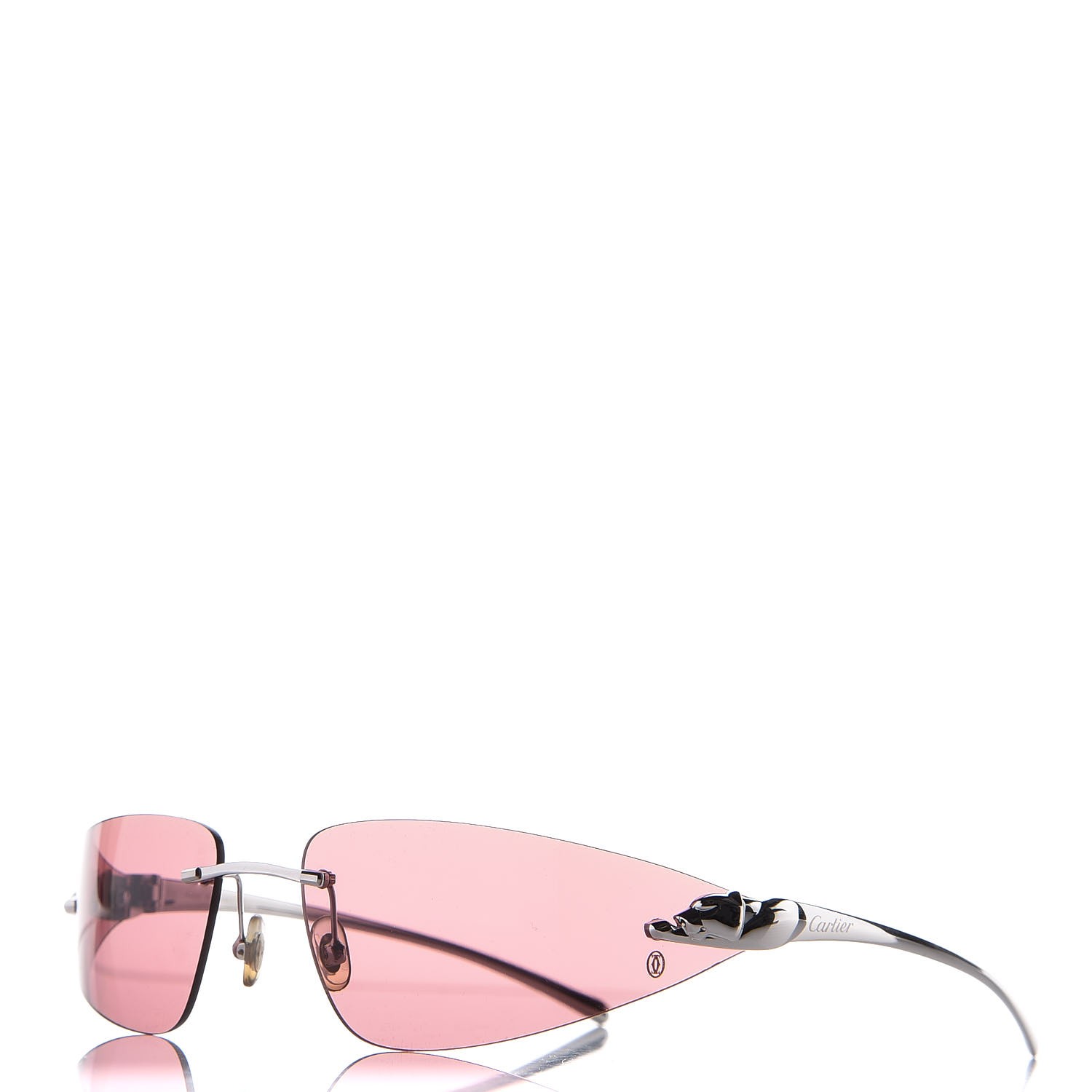 CRESW00652 - Panthère de Cartier sunglasses - Smooth golden