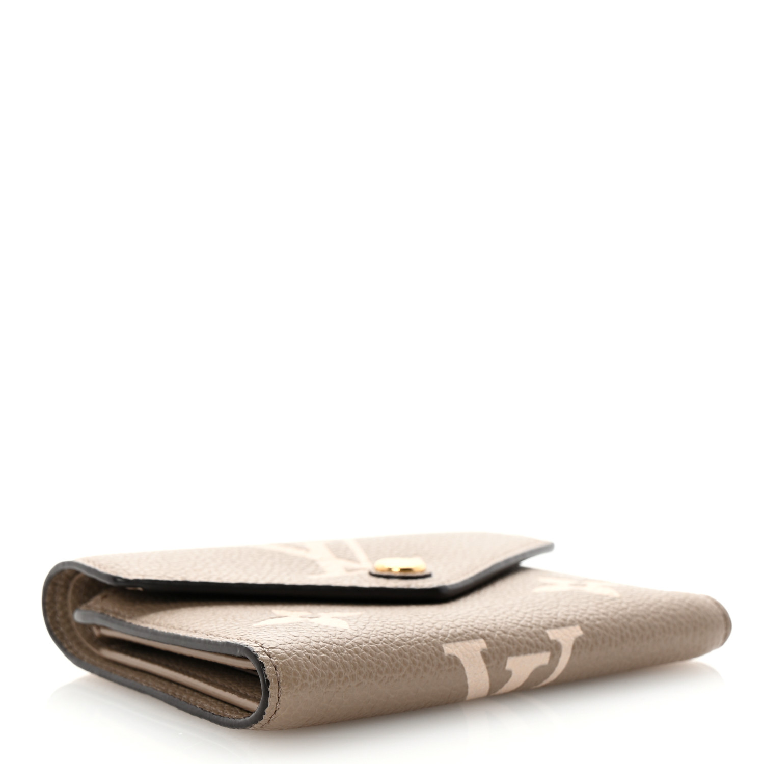 【大人気＊送料負担】LV 財布 Victorine トゥルテレル クリーム LOUIS VUITTON Empreinte Monogram Giant Victorine Wallet