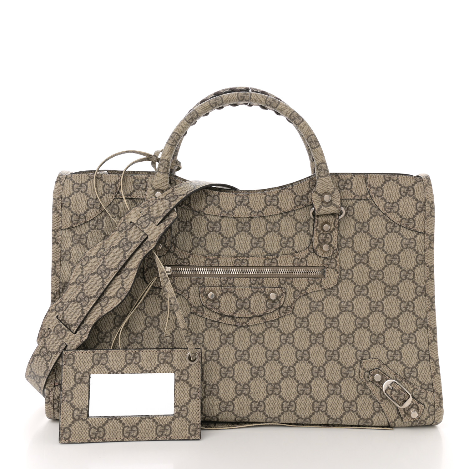 SALE☆稀少GUCCI & BALENCIAGA☆GGモノグラムホーボーバッグ SALE☆稀少GUCCI & BALENCIAGA☆GGモノグラムホーボーバッグ