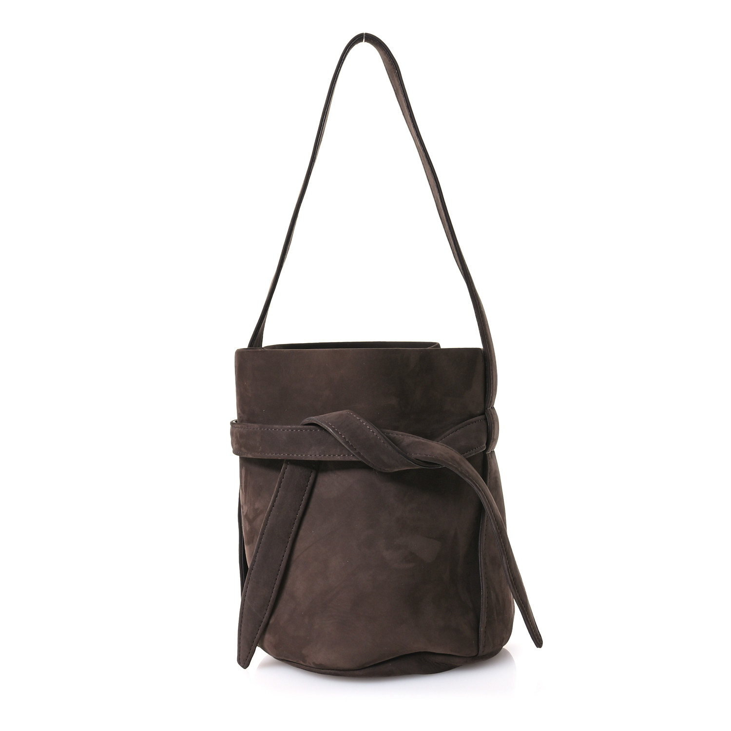 ショルダーバッグ・ポシェット THE ROW Leo Mini Bucket bag calf suede a48671d7b8b1c43814480d12609146