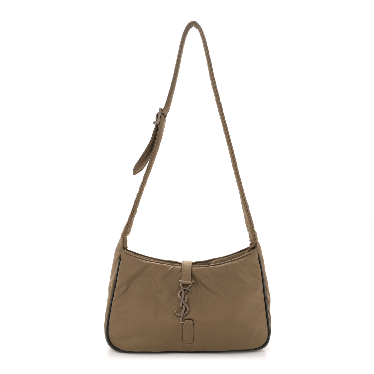 ショルダーバッグ Saint Laurent Dark green Econyl LE 5 A 7 shoulder bag Saint Laurent Dark Green ECONYL® LE 5 À 7 Shoulder Bag – LOZURI®