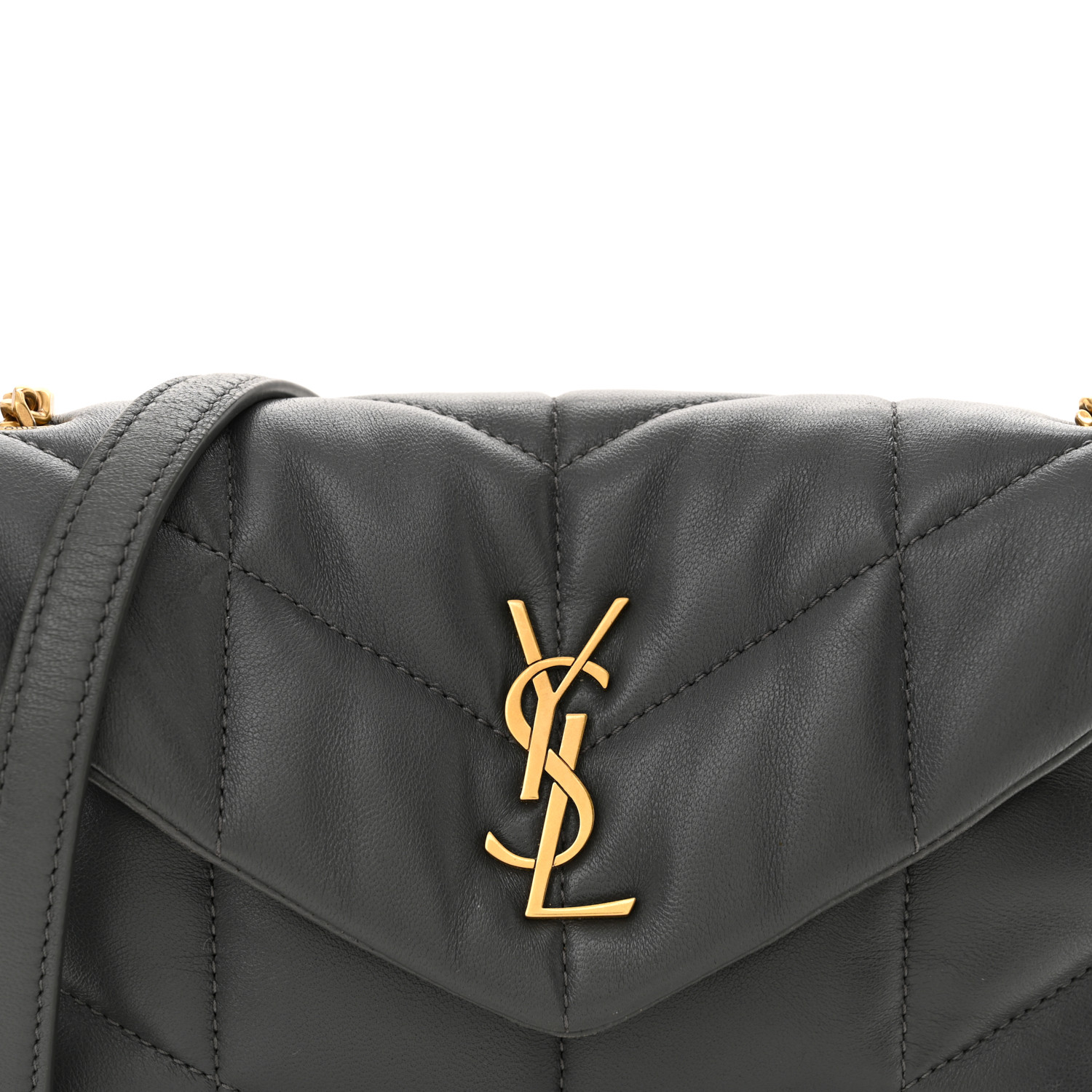 【I AM MARI】Lorind Cylinder Quilting Chain Bag Black Quilted Pattern with Chain Sling Bag | EST-MKCB-14
