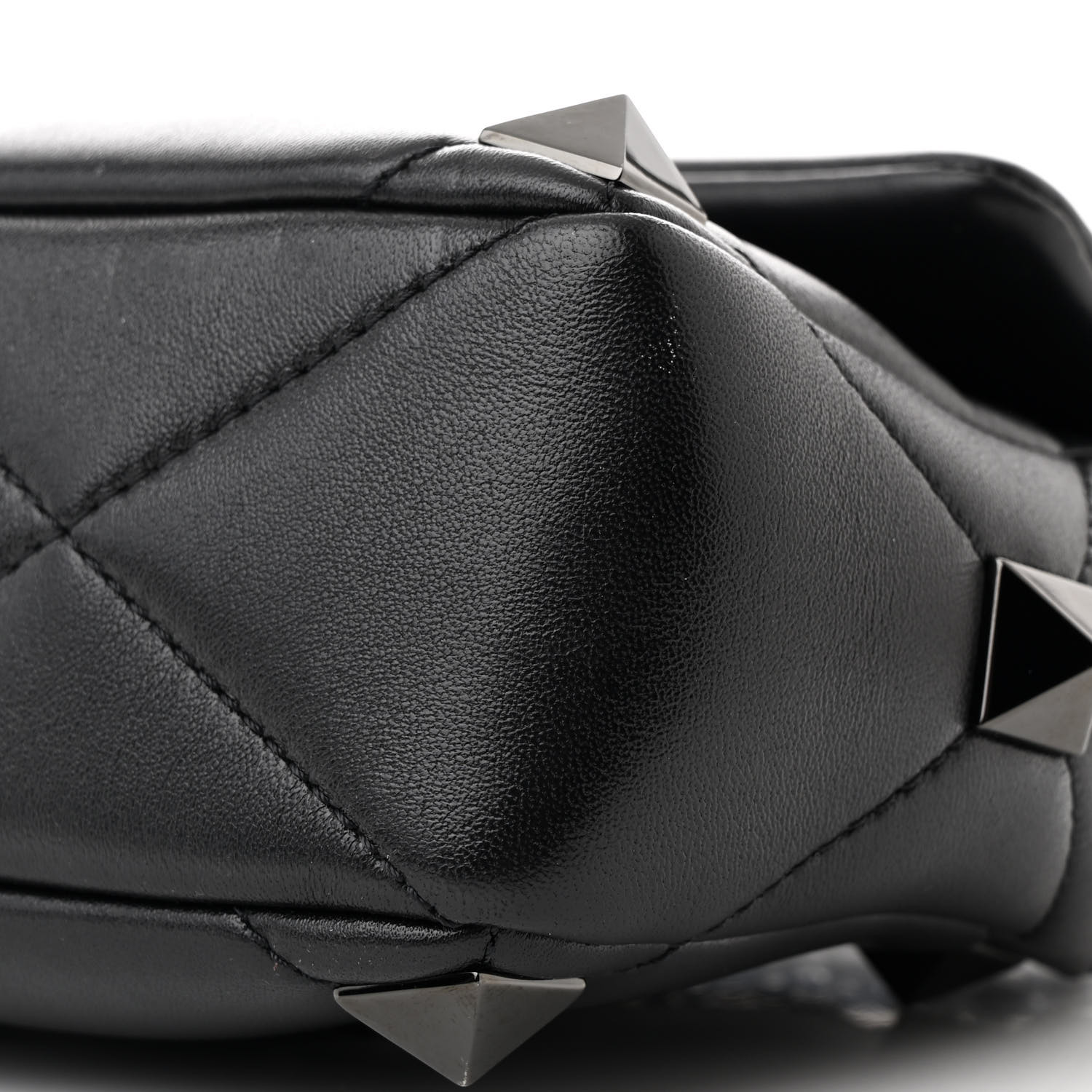 VALENTINO GARAVANI Nappa Monochrome Medium Roman Stud