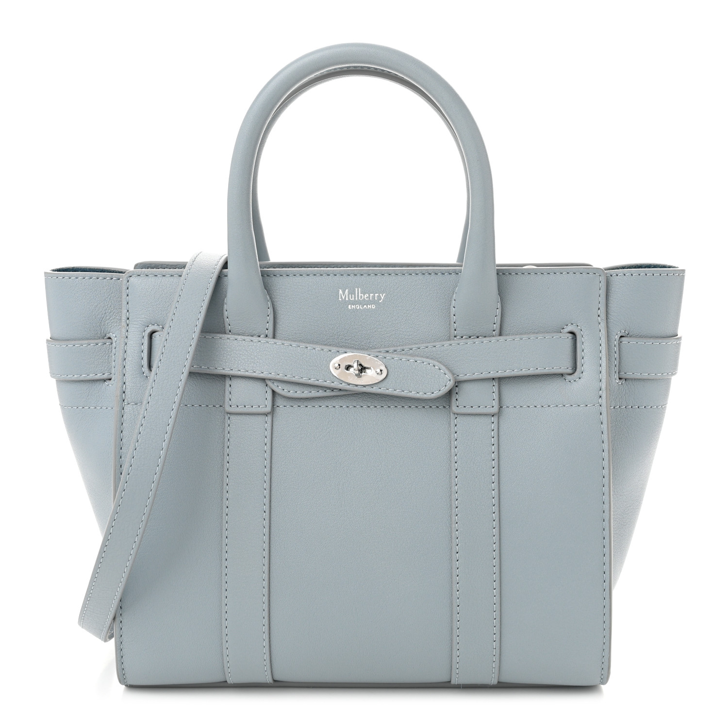 MULBERRY ミニバッグ Mulberry | Mini Zipped Bayswater | Black Small Classic Grain