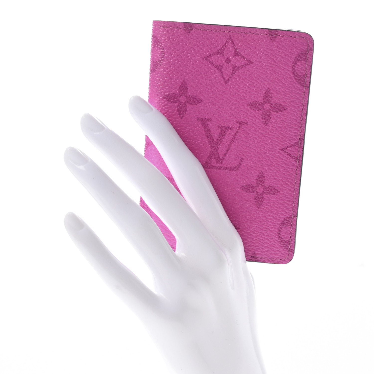 LOUIS VUITTON Taigarama Pocket Organizer NM Fuchsia 1676057