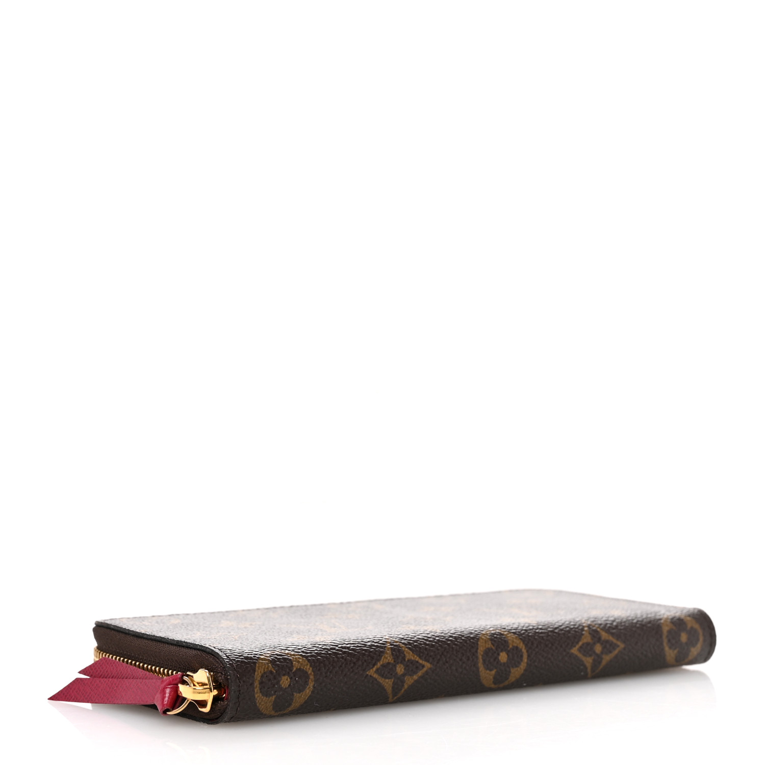 LOUIS VUITTON Monogram Clemence Wallet Fuchsia 1678269