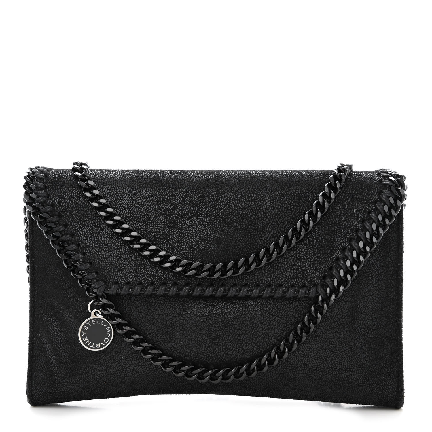 STELLA MCCARTNEY Shaggy Deer Mini Falabella Crossbody Bag