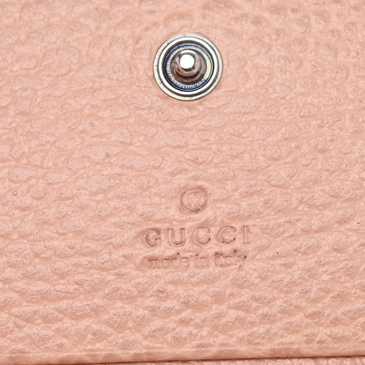 GUCCI カードケース PERFECT PINK GUCCI Dollar Calfskin GG Marmont Card Case Perfect Pink