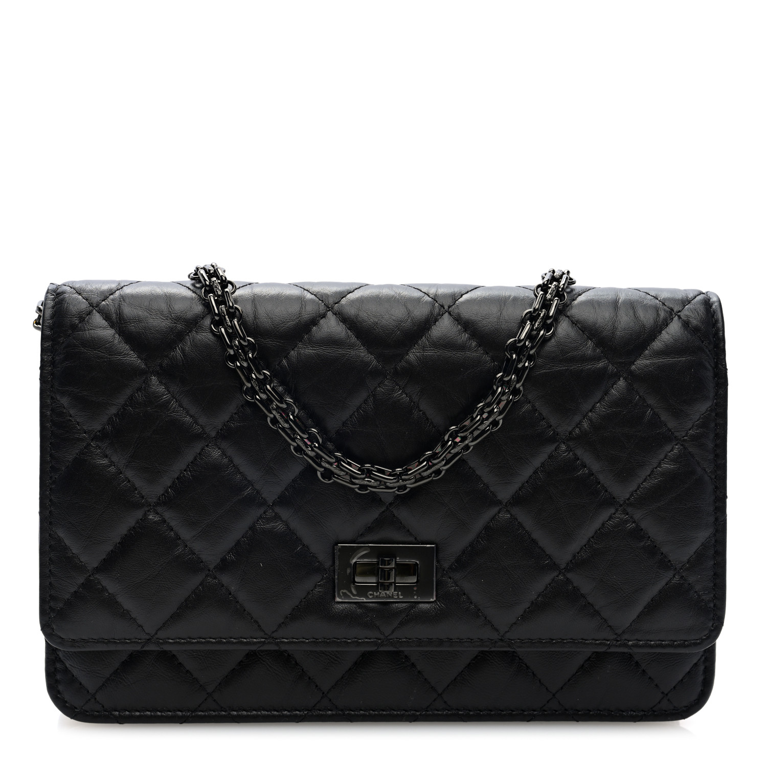 【最終値下げ】CHANEL　手袋 CHANEL Aged Calfskin Quilted Reissue Wallet On Chain WOC So