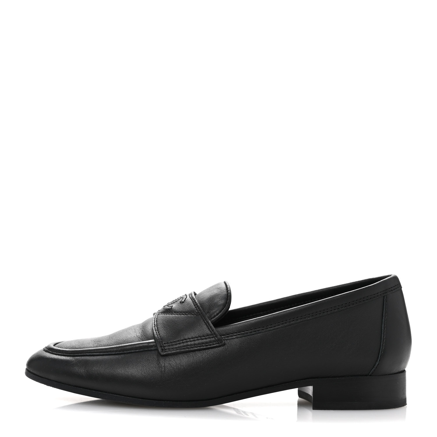 【CHANEL】希少ヴィンテージローファー黒37号 2023/24 AW◇送料込【CHANEL】ローファー カーフスキン ブラック