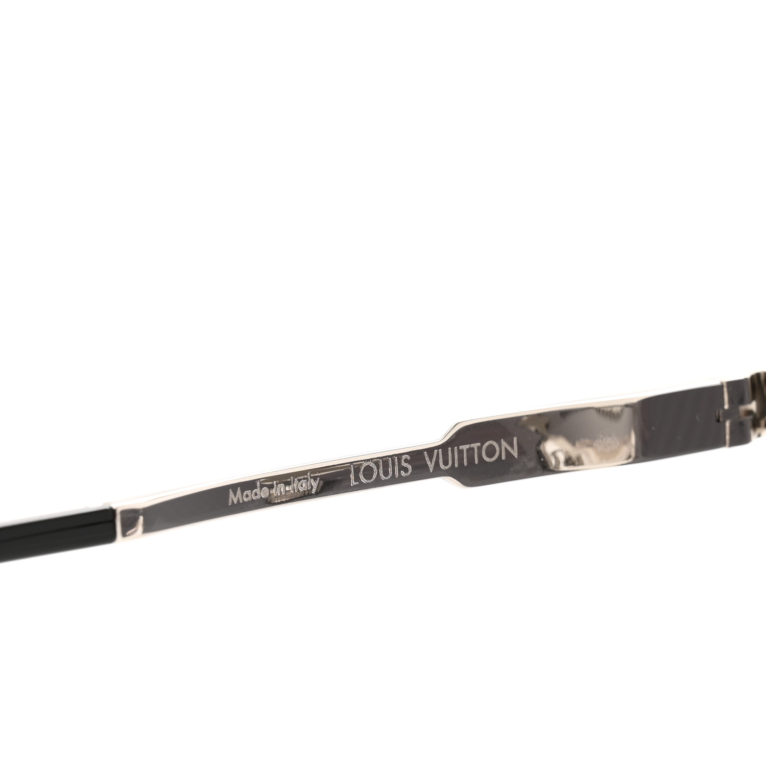 LOUIS VUITTON Metal Swarovski Crystal Cyclone Sunglasses