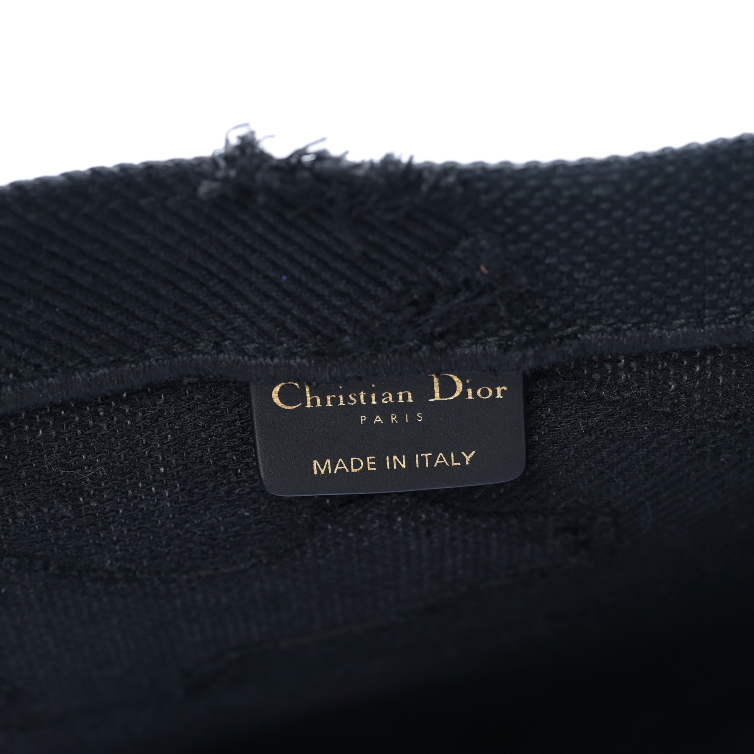 Christian Dior ロゴポーチ ネイビー/ホワイト Christian Dior ロゴポーチ ネイビー/ホワイト