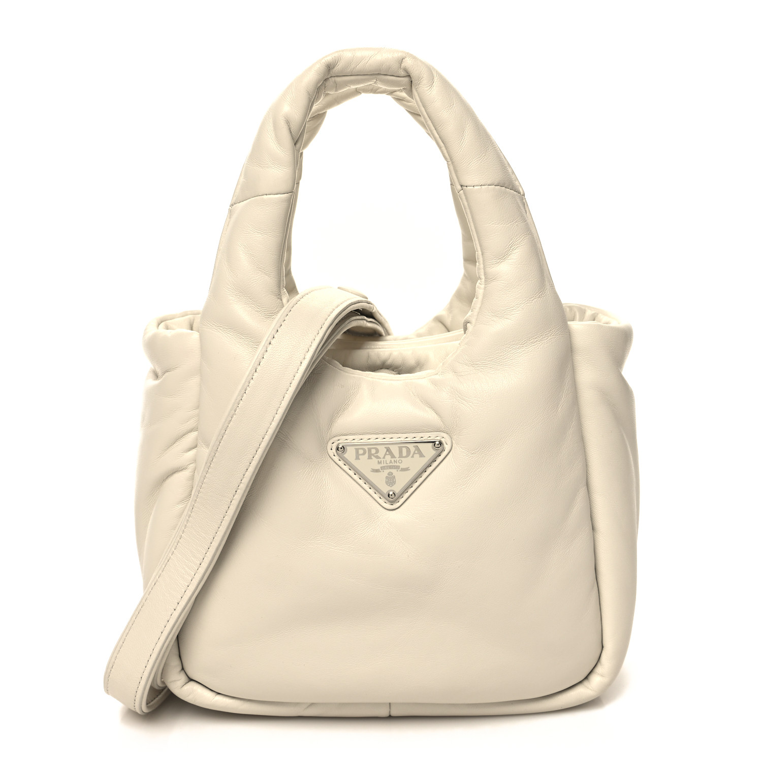 ハンドバッグ PRADA PRADA SOFT SMALL PADDED NAPPA HANDBAG Prada - Small Padded Prada Soft Nappa-leather Bag | HBX