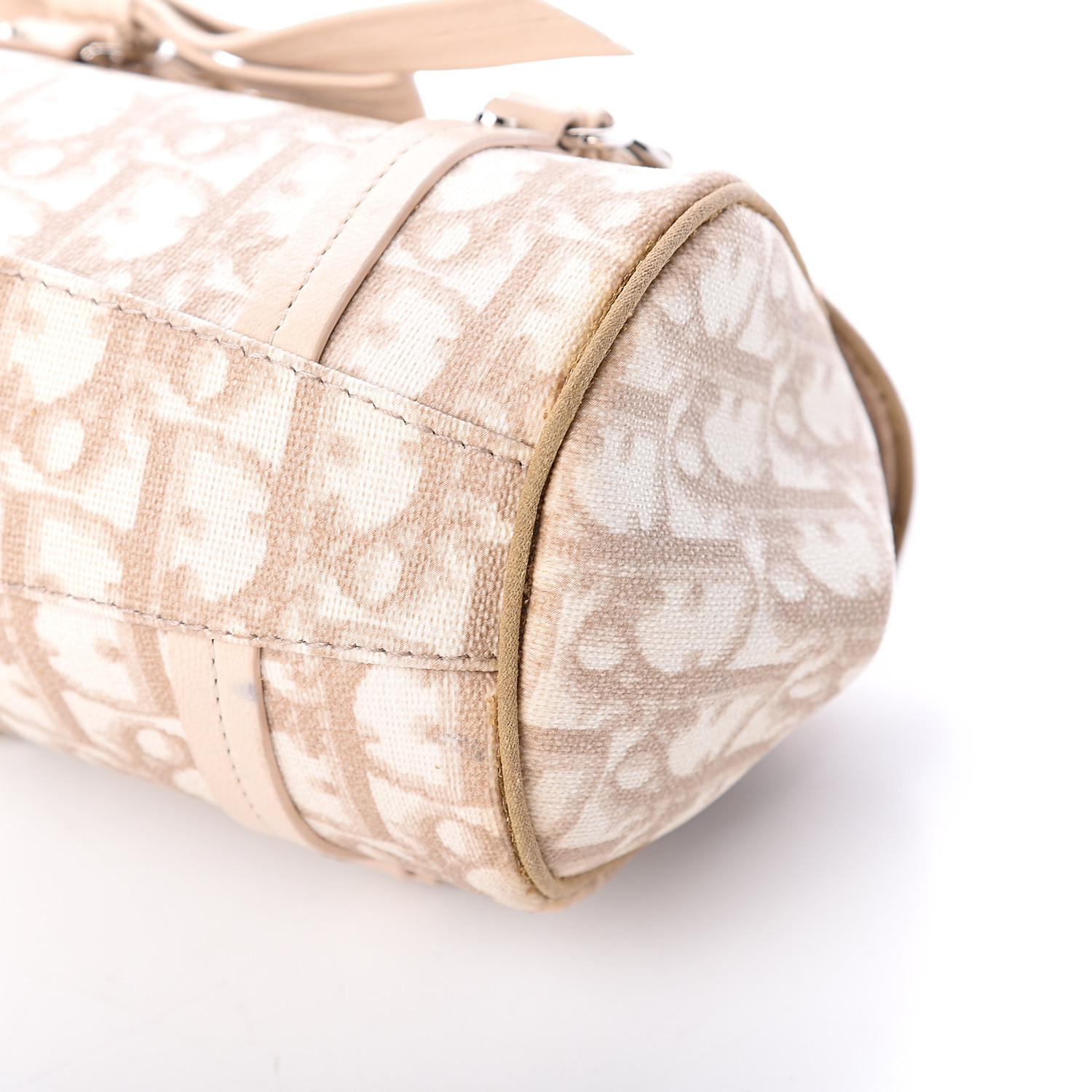 CHRISTIAN DIOR Monogram Mini Romantique Trotter Bag Rose