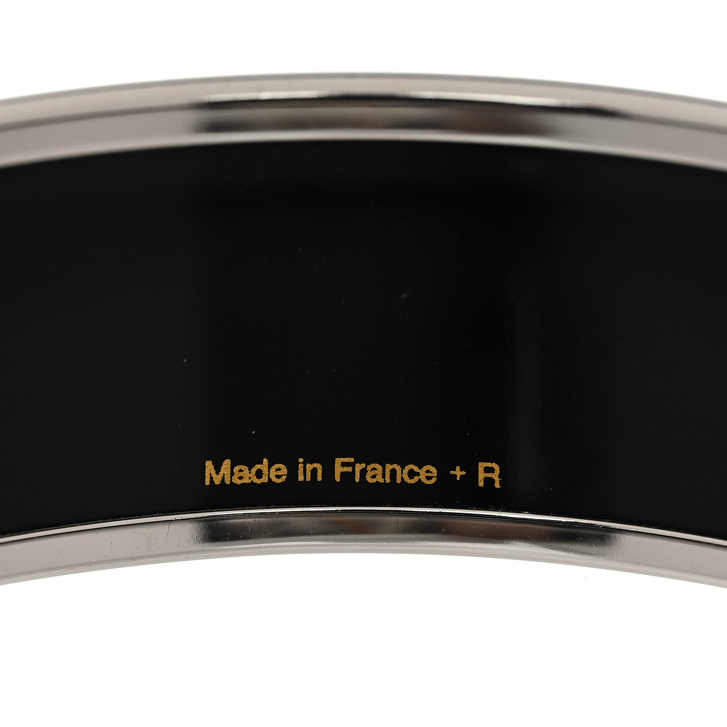 HERMES Enamel Printed Wide Balcons du Guadalquivir Bracelet