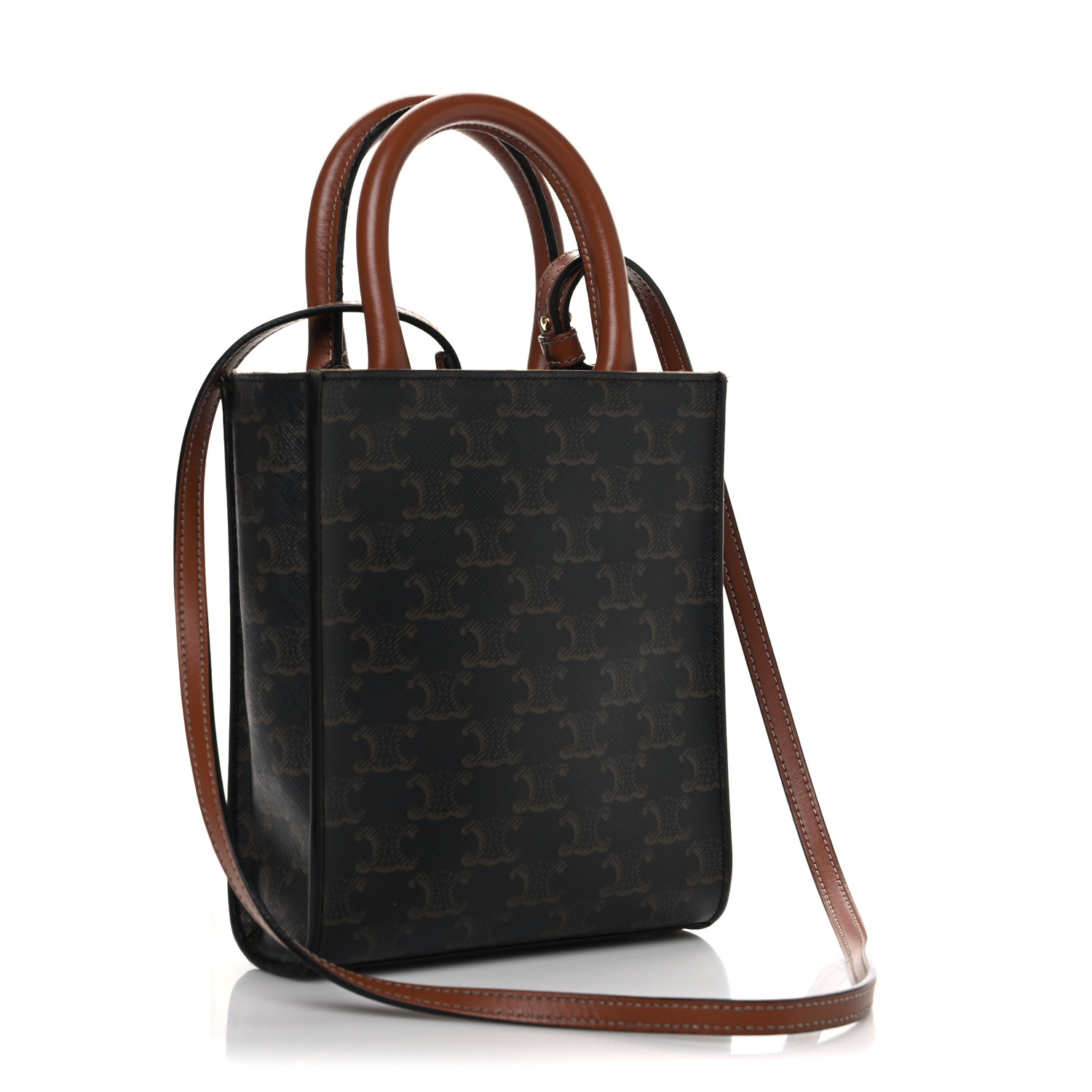 ★関税込★CELINE★Vertical Cabas in Triomphe Canvas Calfskin $_12.JPG?set_id=880000500F