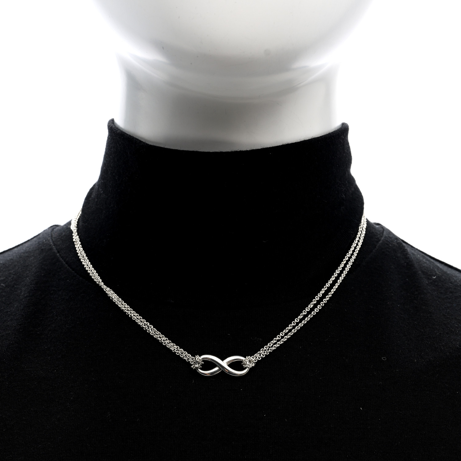 Tiffany インフィニティ　トップ Tiffany Infinity Necklace in Sterling Silver | Tiffany & Co. US