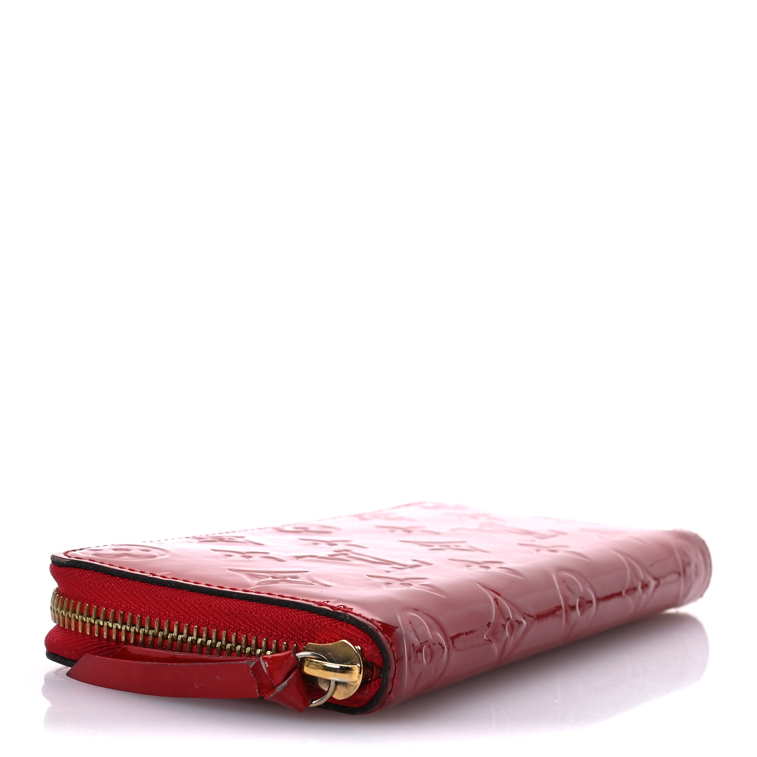 小物 LOUIS VUITTON WALLET vernis LOUIS VUITTON Vernis Clemence Wallet Cherry 1687106