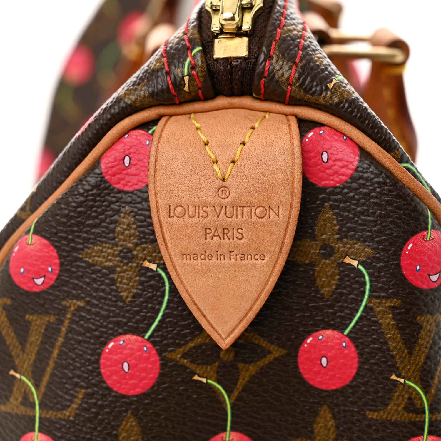 LOUIS VUITTON Monogram Cerises Speedy 25 1683278 | FASHIONPHILE