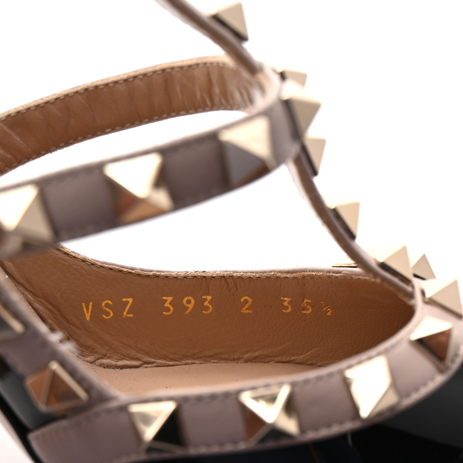 VALENTINO フロラル刺繍ホタンアッフシャケット 6B3DC04J918 05X Valentino Garavani - Rockstud Rose Quartz Raffia Flat Sandal