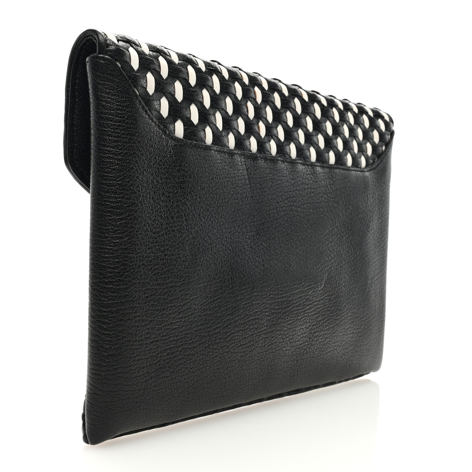 GIVENCHY Woven Sugar Goatskin Medium Antigona Envelope