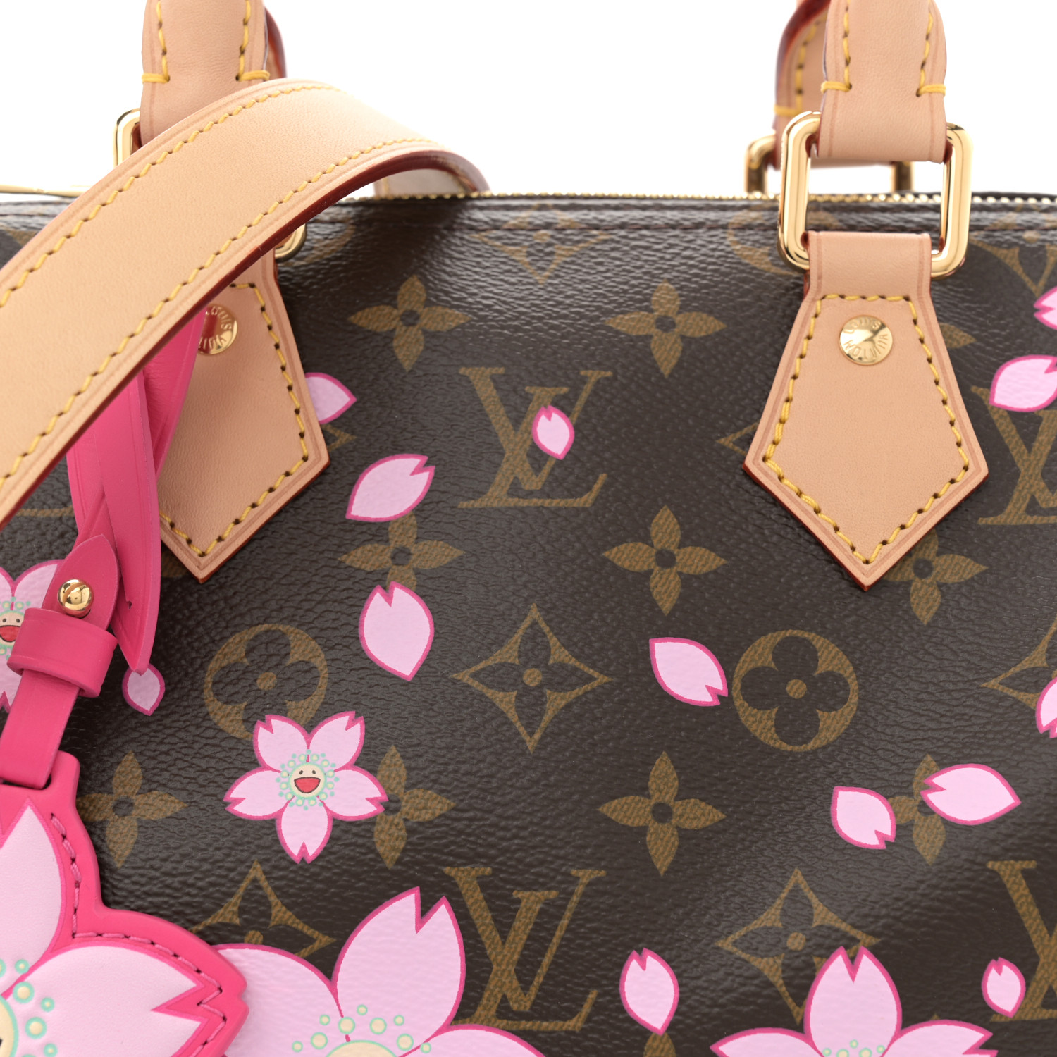 LOUIS VUITTON LV X TM Monogram Cherry Blossom Speedy