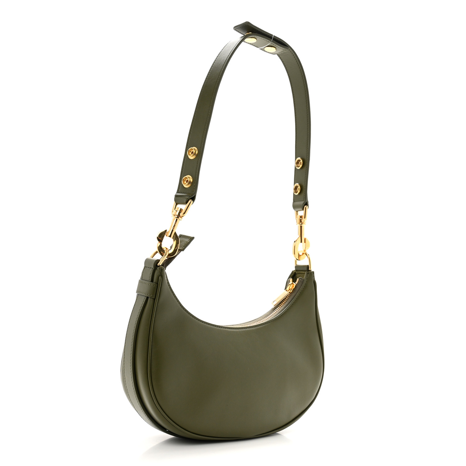 ショルダーバッグ・ポシェット Celine Ava Medium Triomphe Suede Shoulder Bag Women's Medium Ava Triomphe bag in suede calfskin and