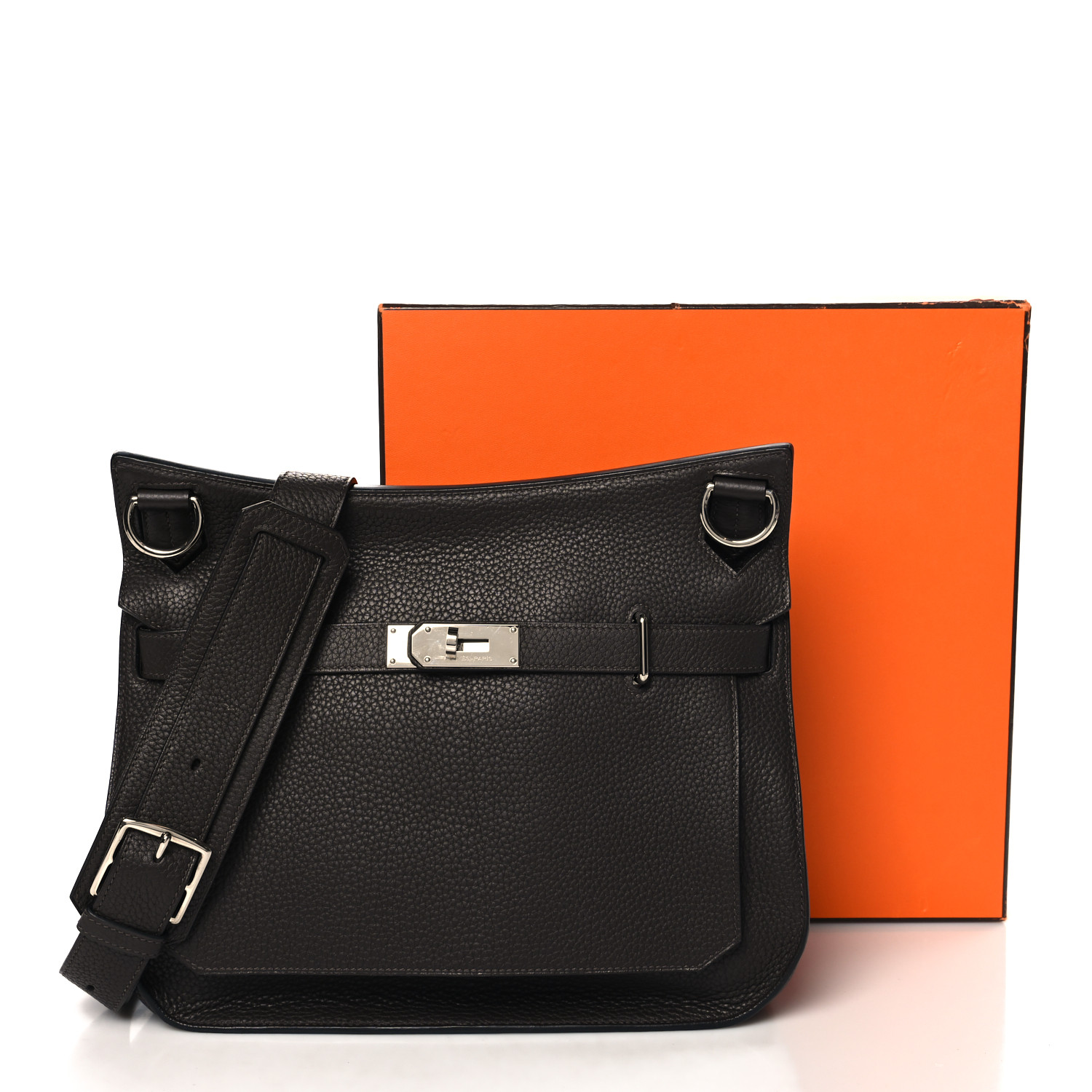 Clémence HERMES Taurillon Clemence Jypsiere 34 Bleu Electrique