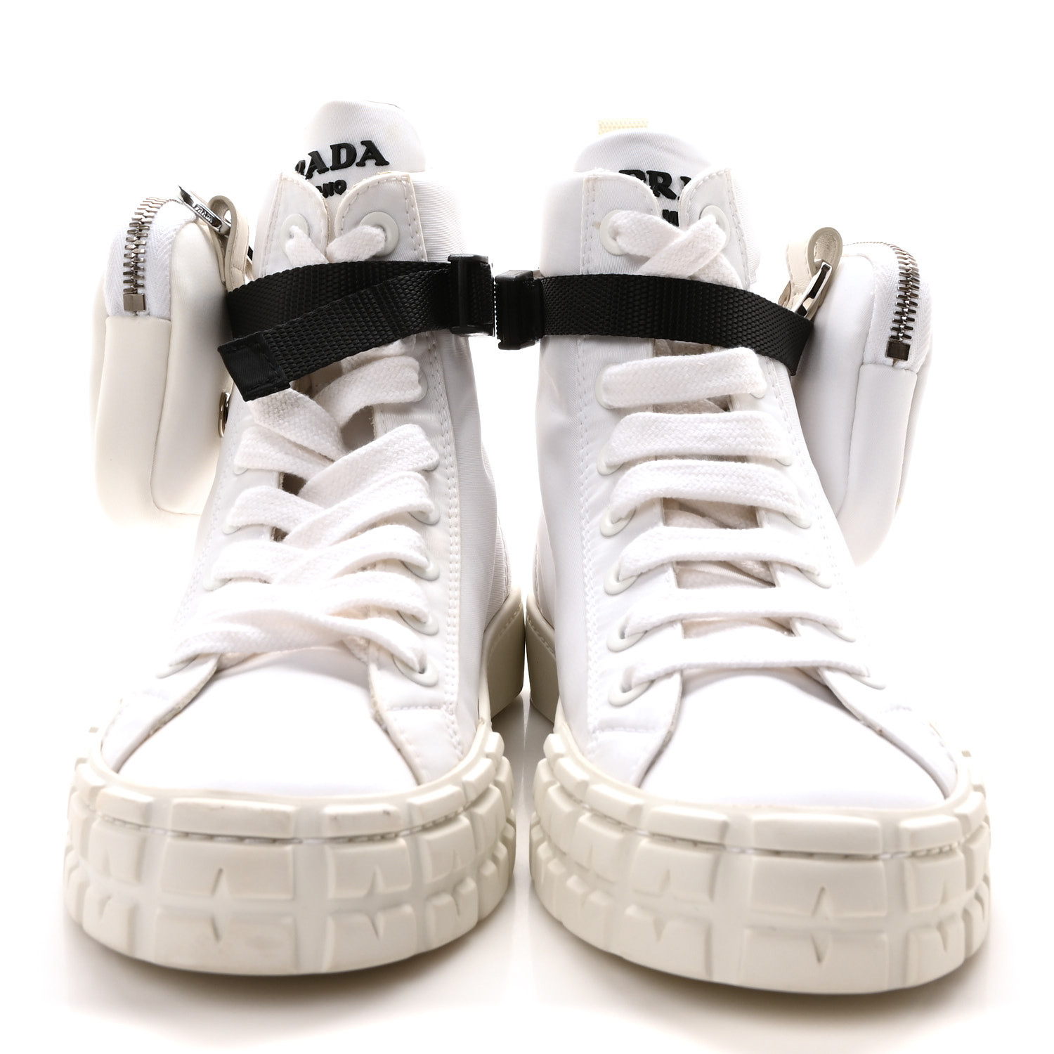 【PRADA】GABARDINE SNEAKERS Prada Beige Nylon Gabardine Double Wheel Sneakers Size 40 | eBay