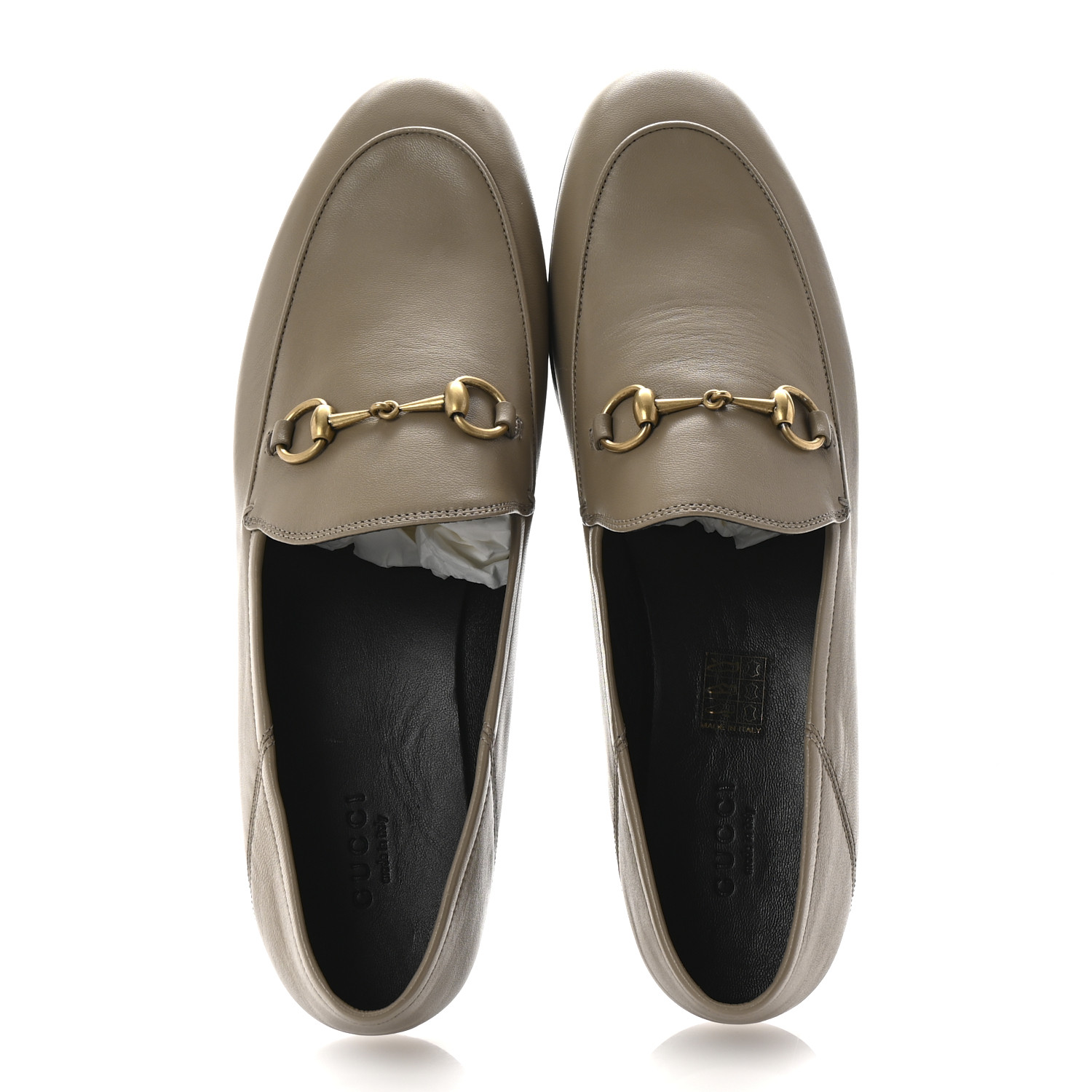 グッチ　ブリクストン　size7.5 Gucci Brixton Leather Horsebit Loafers | Saks Fifth Avenue