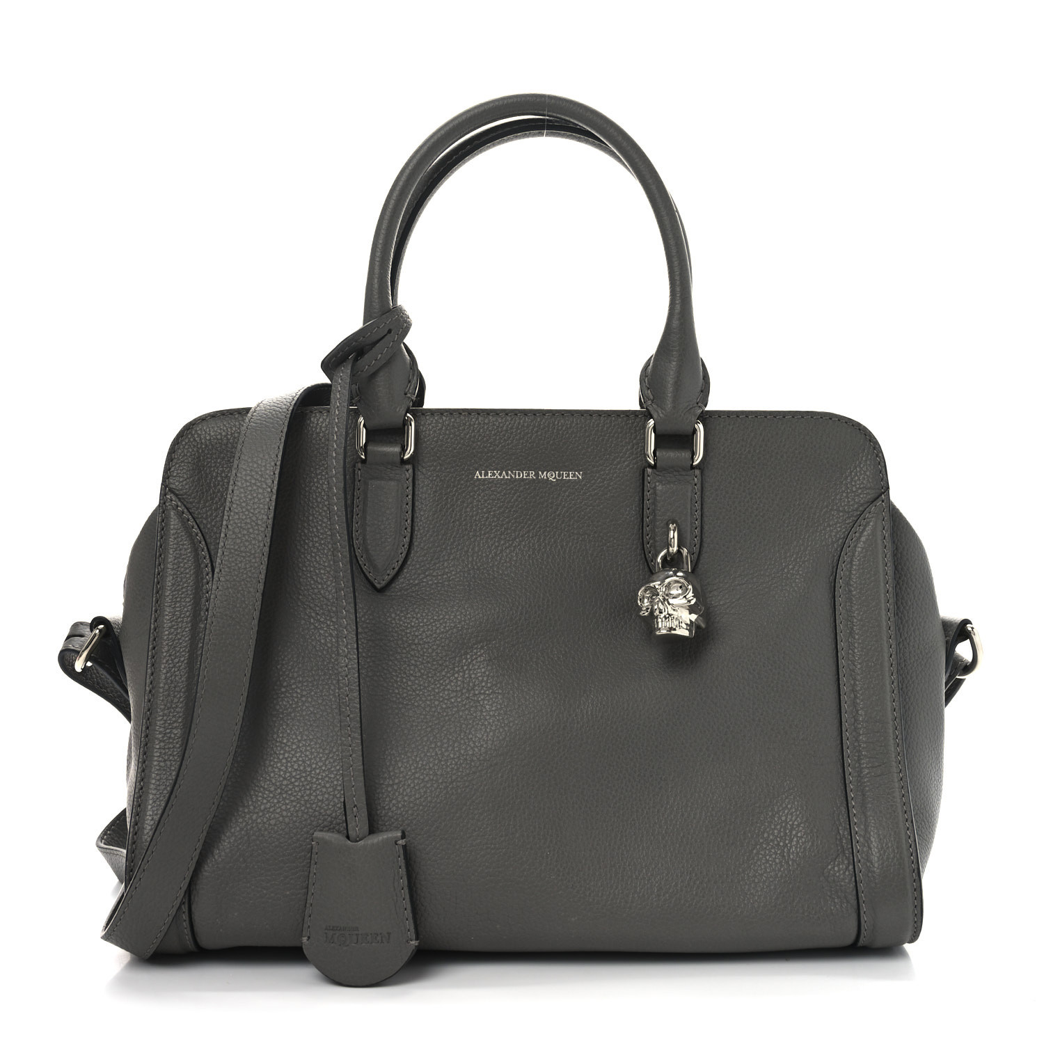 ☆美品・保存袋付☆Alexander McQueen スカルミニパドロックジップ ☆美品・保存袋付☆Alexander McQueen スカルミニパドロックジップ
