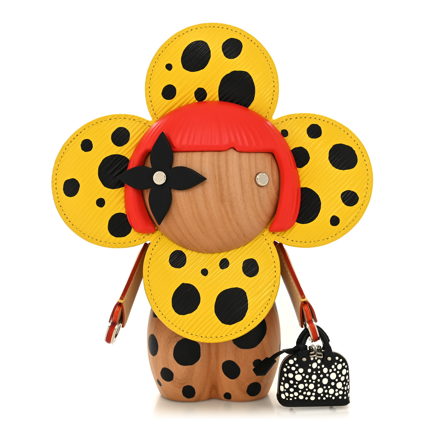 LOUIS VUITTON LV X YK Wood Epi Infinity Dots Giant Vivienne