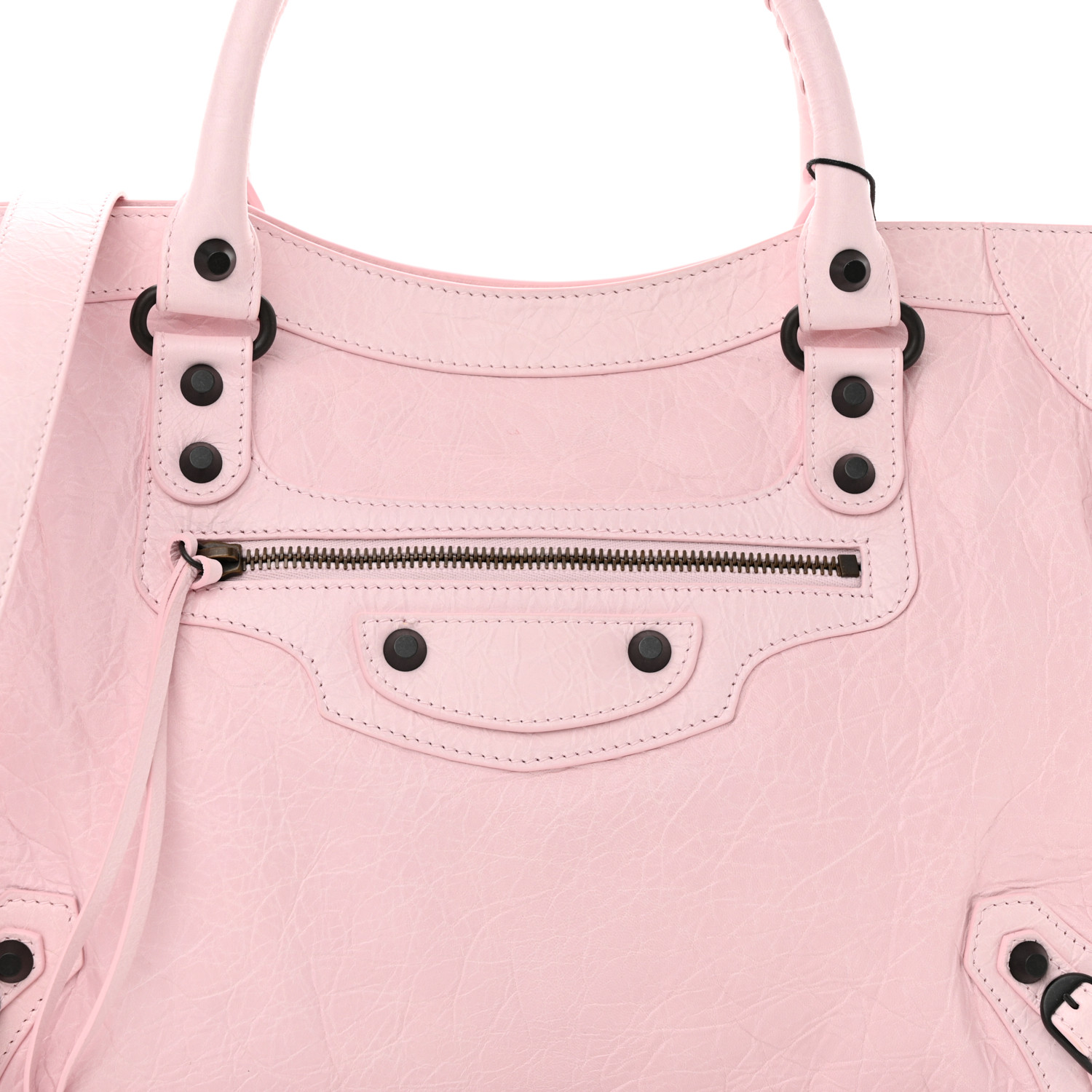 ◆BALENCIAGA◆Le City T Arena Storico レザー バッグ ピンク ◇BALENCIAGA◇Le City T Arena Storico レザー バッグ ピンク