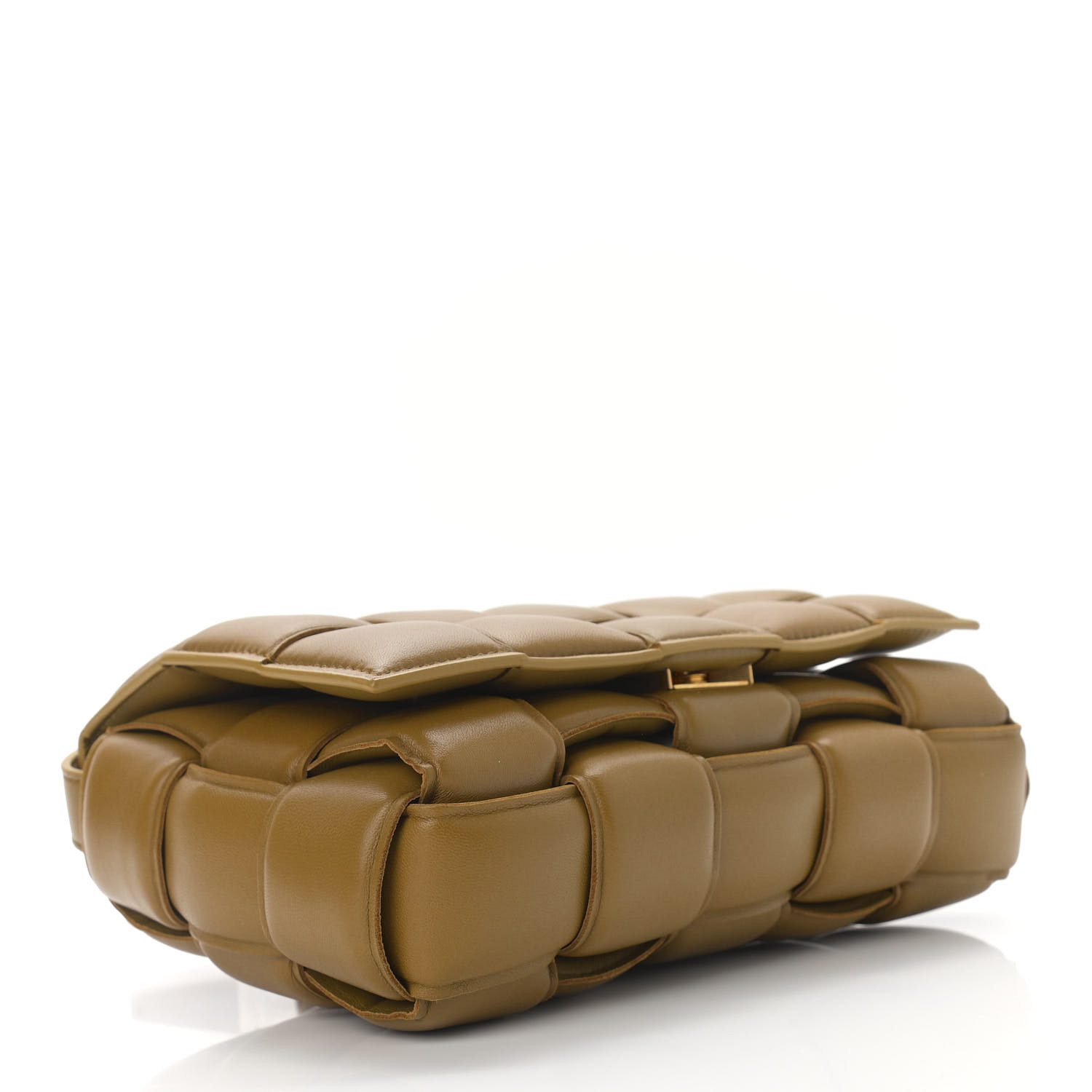 【BOTTEGA VENETA】Padded Cassette Bag Acorn BOTTEGA VENETA Nappa Maxi Intreccio Padded Cassette