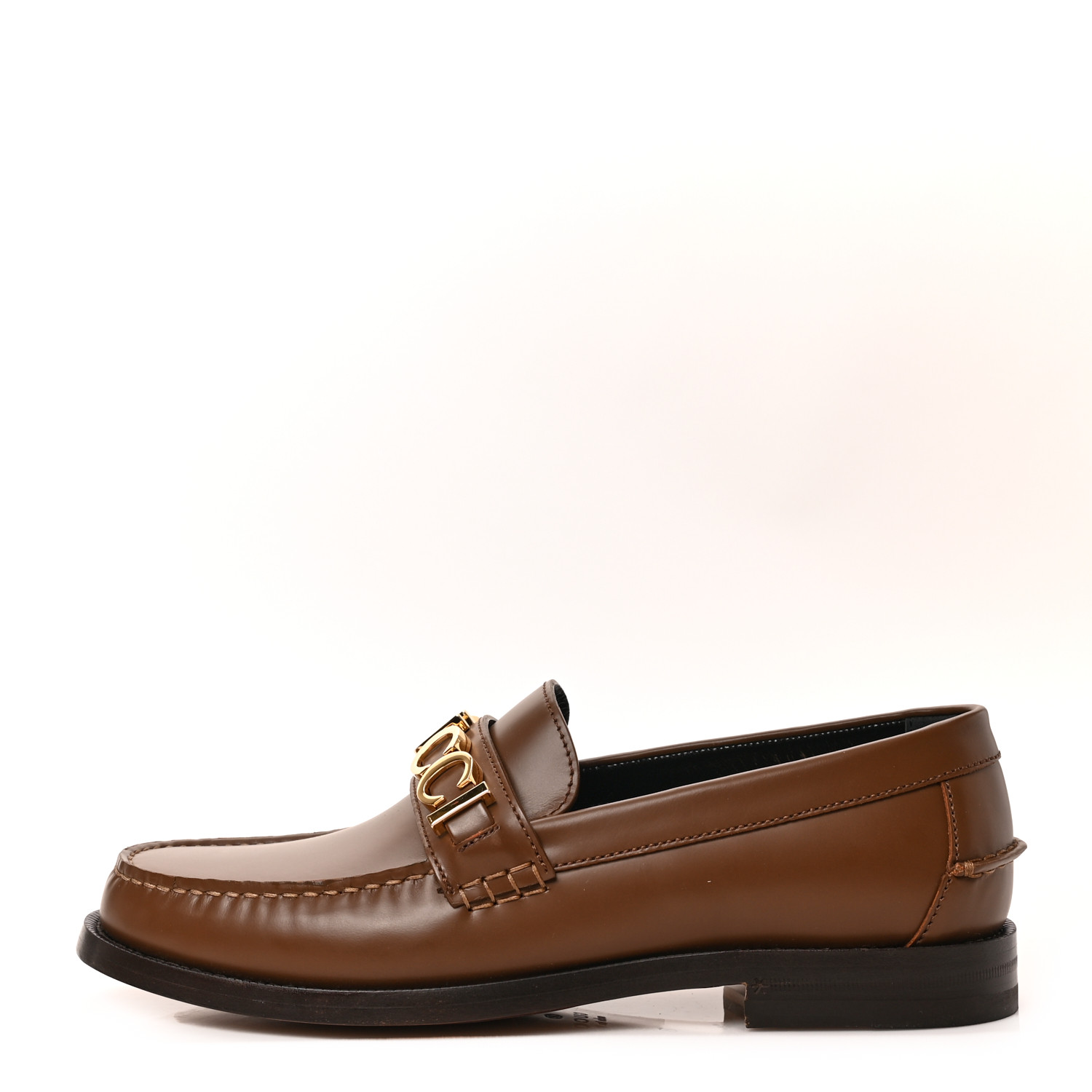 【GUCCI】MOCCASIN LEATHER MILLENIAL RIBOT◆81633317X00 size 13G Gucci Millennial Ribot Leather Interlocking G