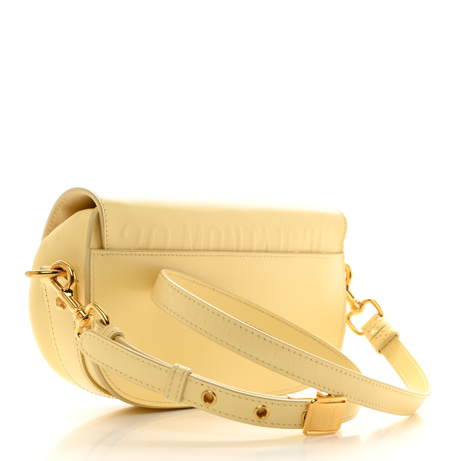 Dior Bobby East-West ショルダーバッグ イエロー CHRISTIAN DIOR Box Calfskin East West Bobby Bag Pale Yellow
