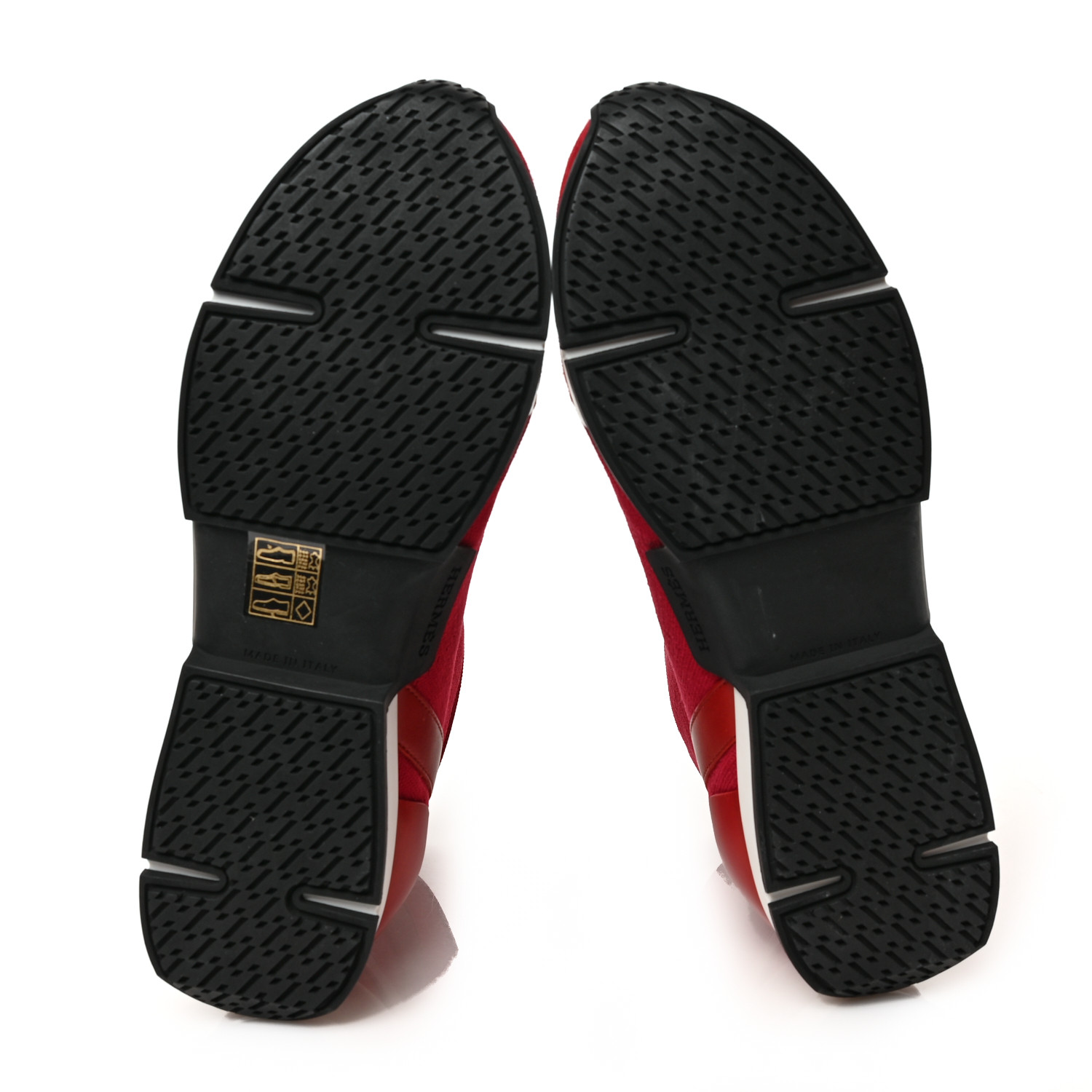 HERMES エルメス・スエードパンプス　red　size　36 エルメス(HERMES)エルメス ローファー パンプス 靴 レディース
