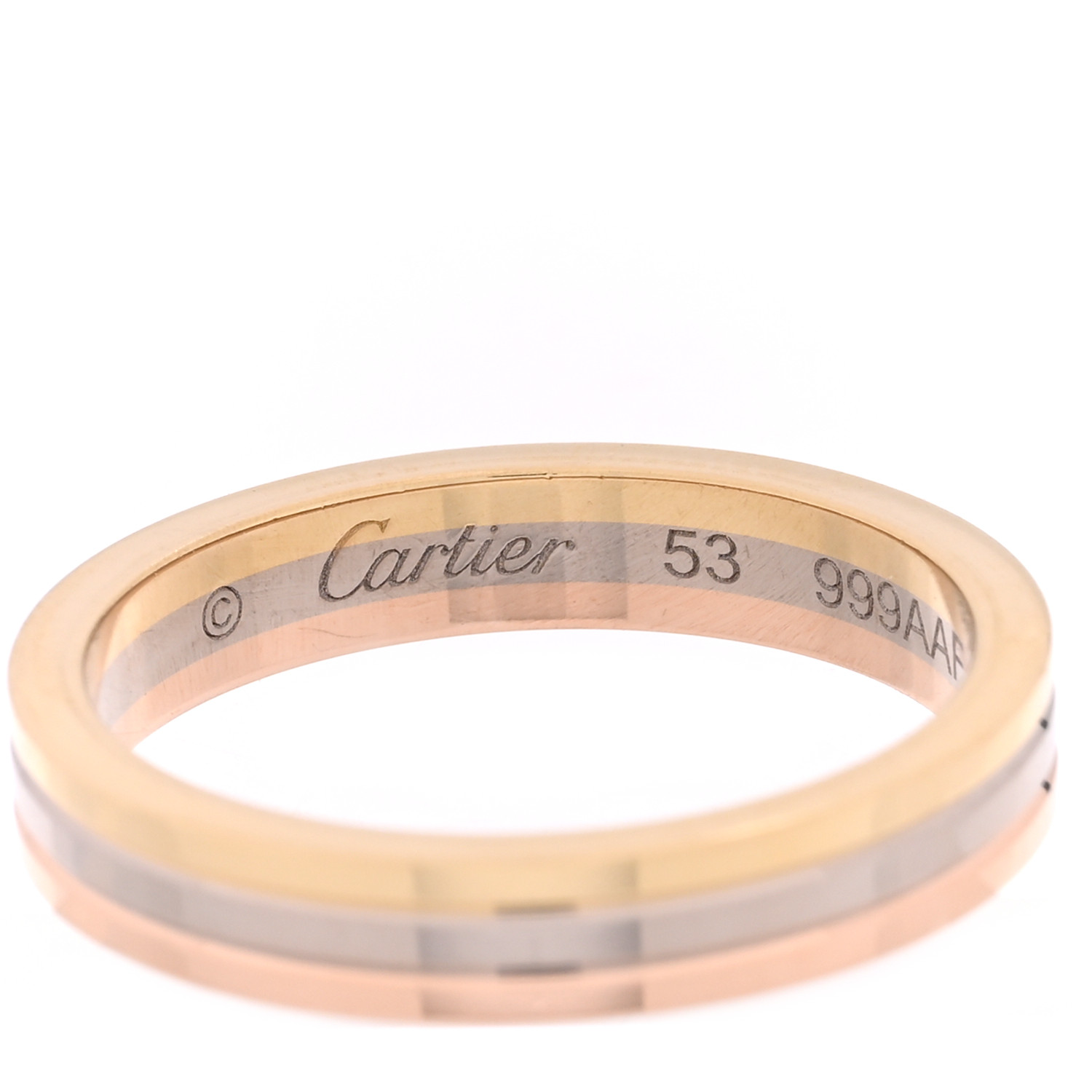 【Cartier】Vendome Louis Cartier ring Wedding Band Pink Gold Vendome Louis Cartier wedding band, 4.8 mm width, paved