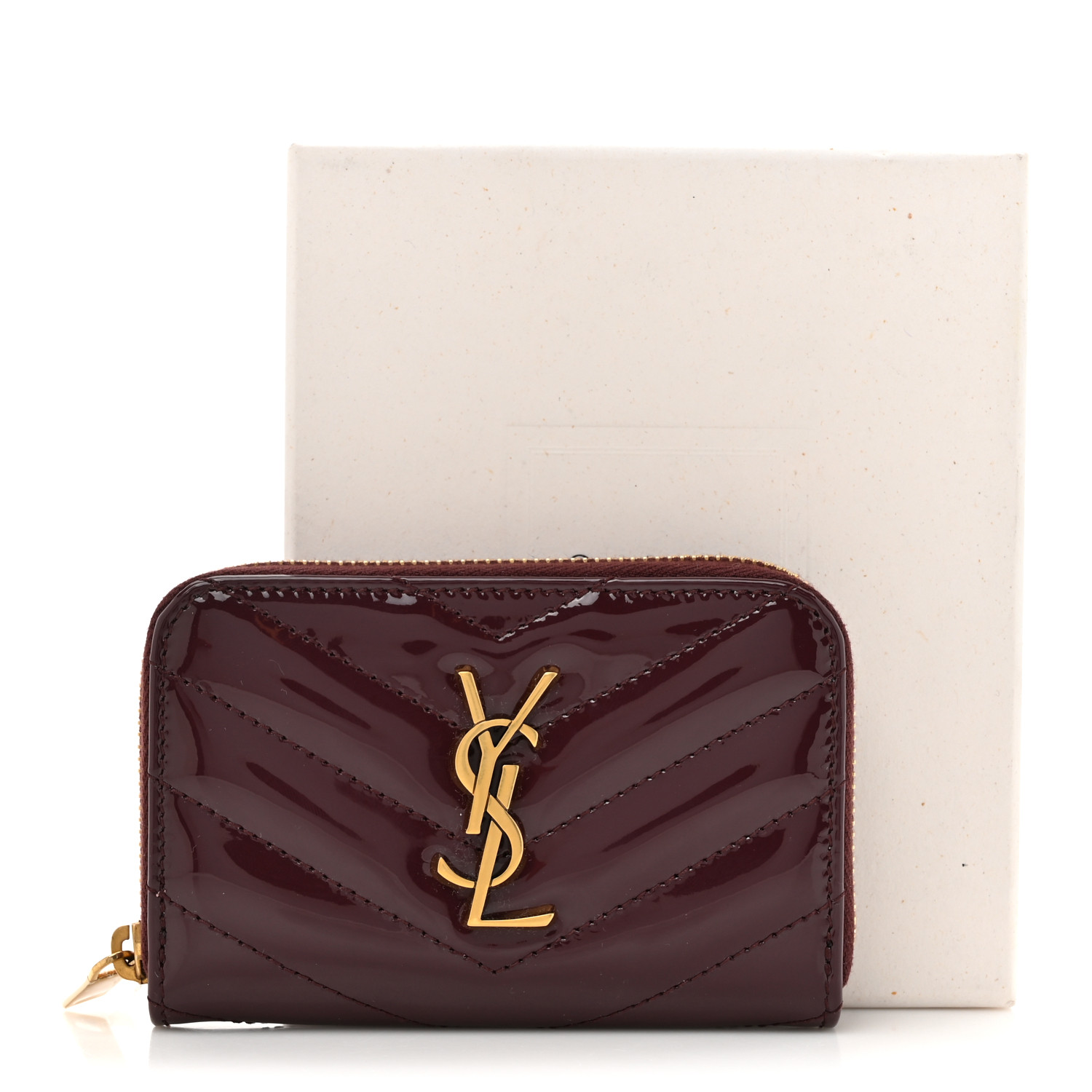 ★Saint Laurent★ Small Monogram Matelasse Wallet Barley Pin s-l400.jpg