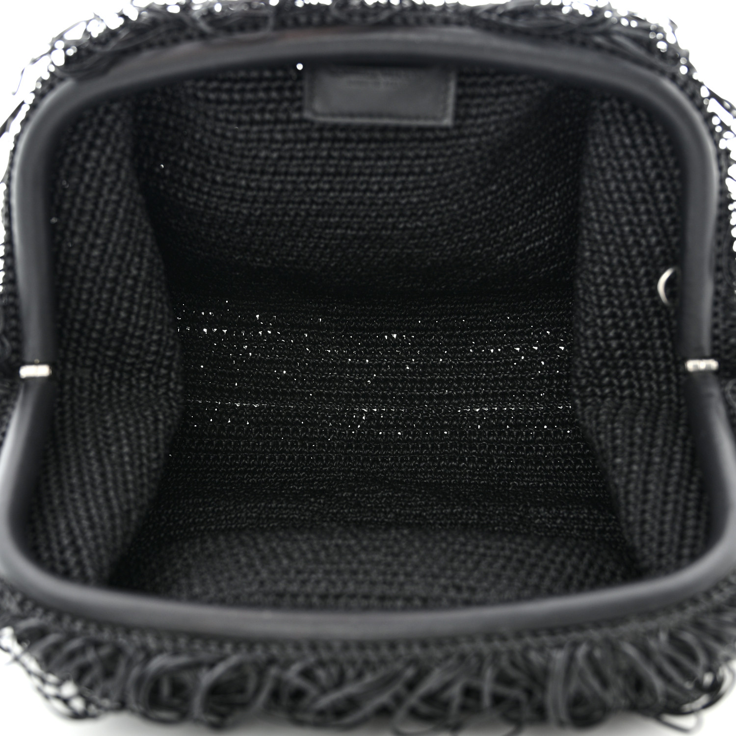 直営店☆BOTTEGA VENETA☆THE SPONGE POUCH クラッチバッグ BOTTEGA VENETA Lambskin The Sponge Pouch Clutch Black