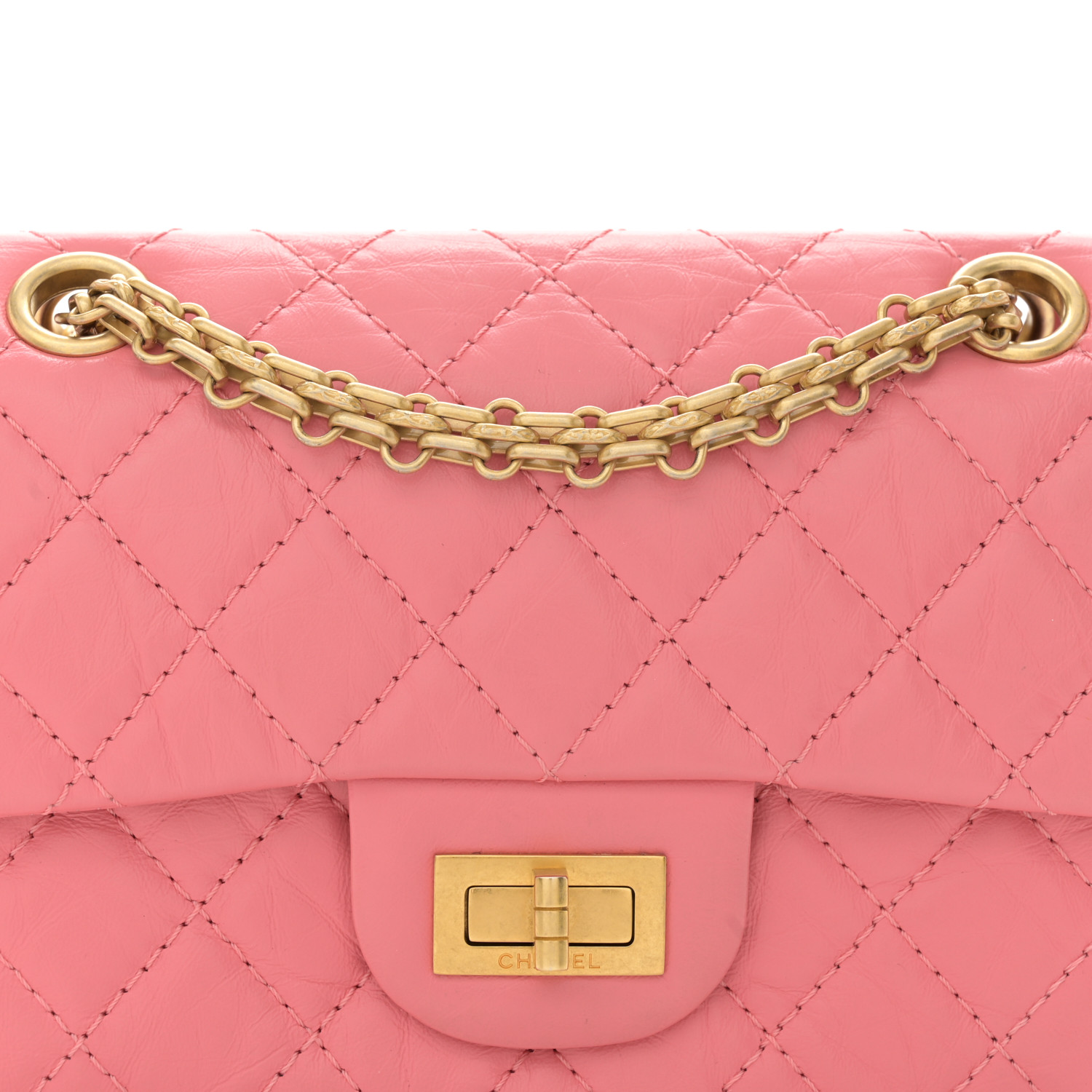 【CHANEL】Chanel Mini 2.55 flap bag★シャネル【ランク:A】 0400022184474_DARKRED?wid=830&