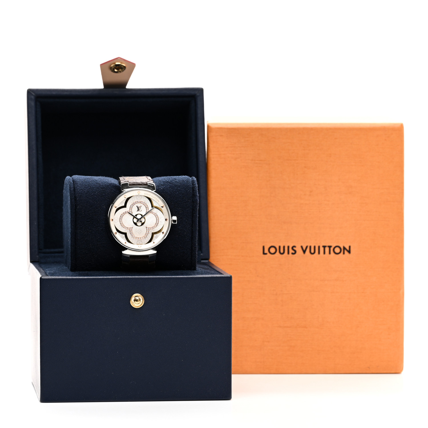 ◆Louis Vuitton 23AW◆Tambour Moon Divine 35MM◆腕時計◆ Watch Tambour Moon Divine | Louis Vuitton QAAA98 Steel