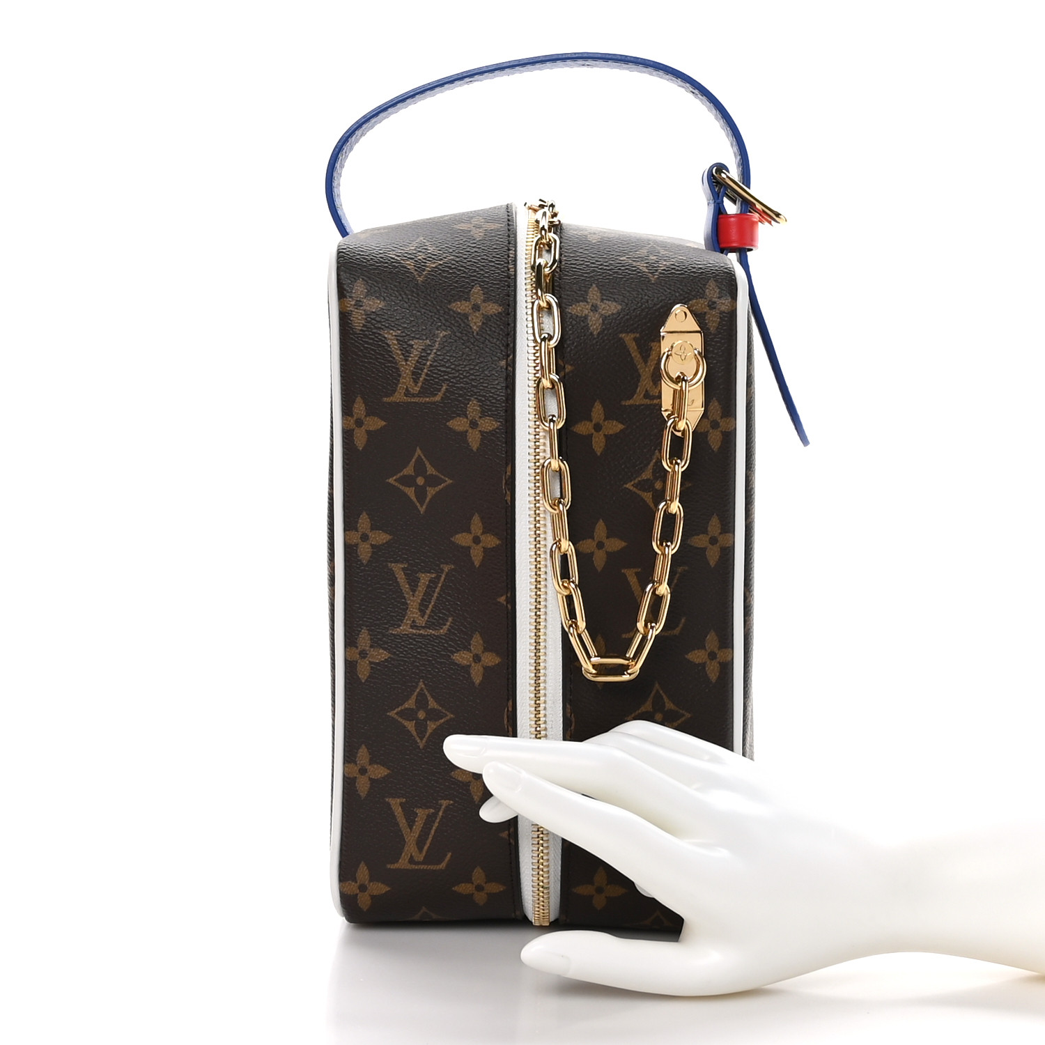 LOUIS VUITTON X NBA Monogram Cloakroom Dopp Kit 1470933