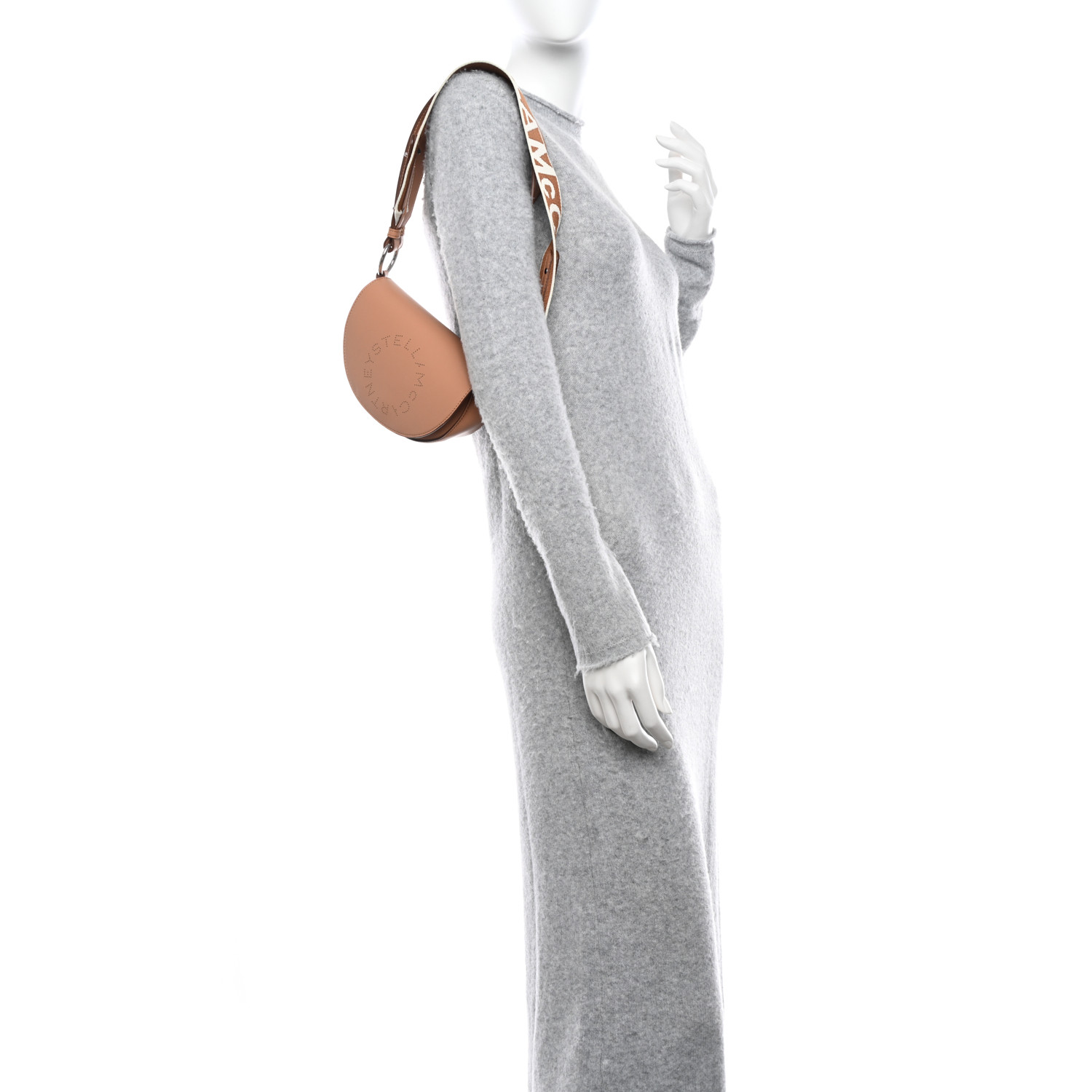STELLA MCCARTNEY Eco Soft Alter Nappa Perforated Logo Mini