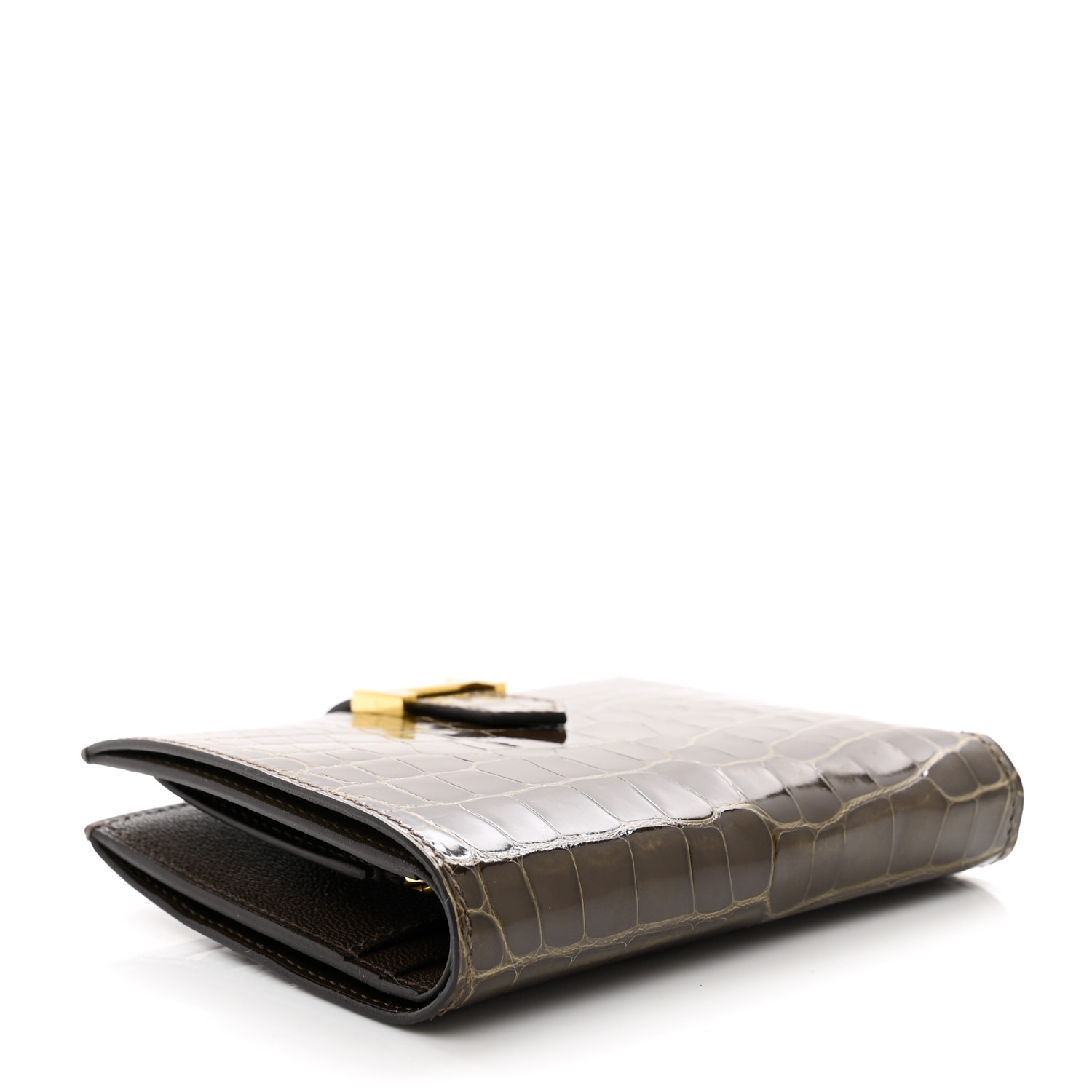 中古★Hermes Wani Bean Wallet★ Hermès Béarn Wallet 403014 | Collector Square